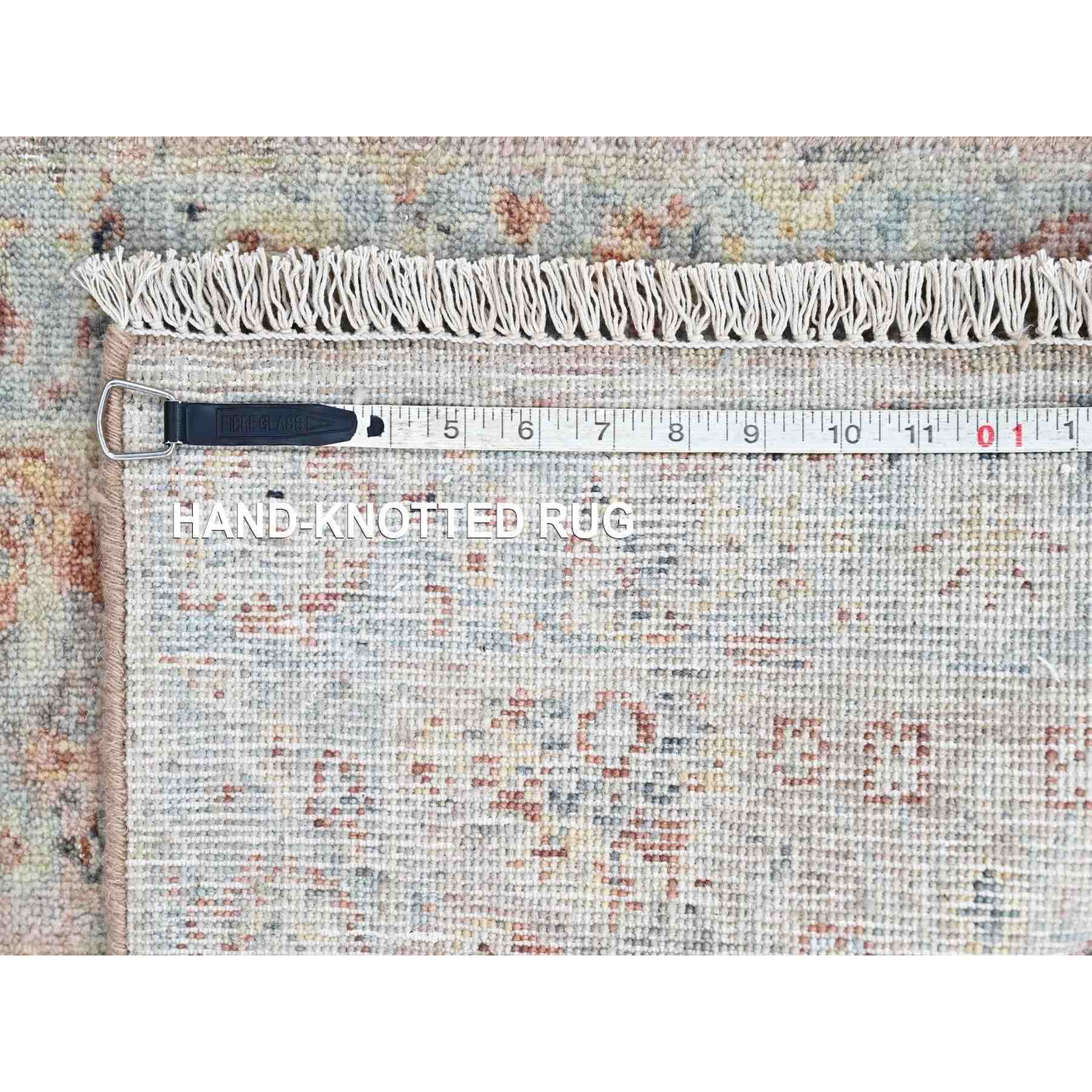 Oushak-And-Peshawar-Hand-Knotted-Rug-51995