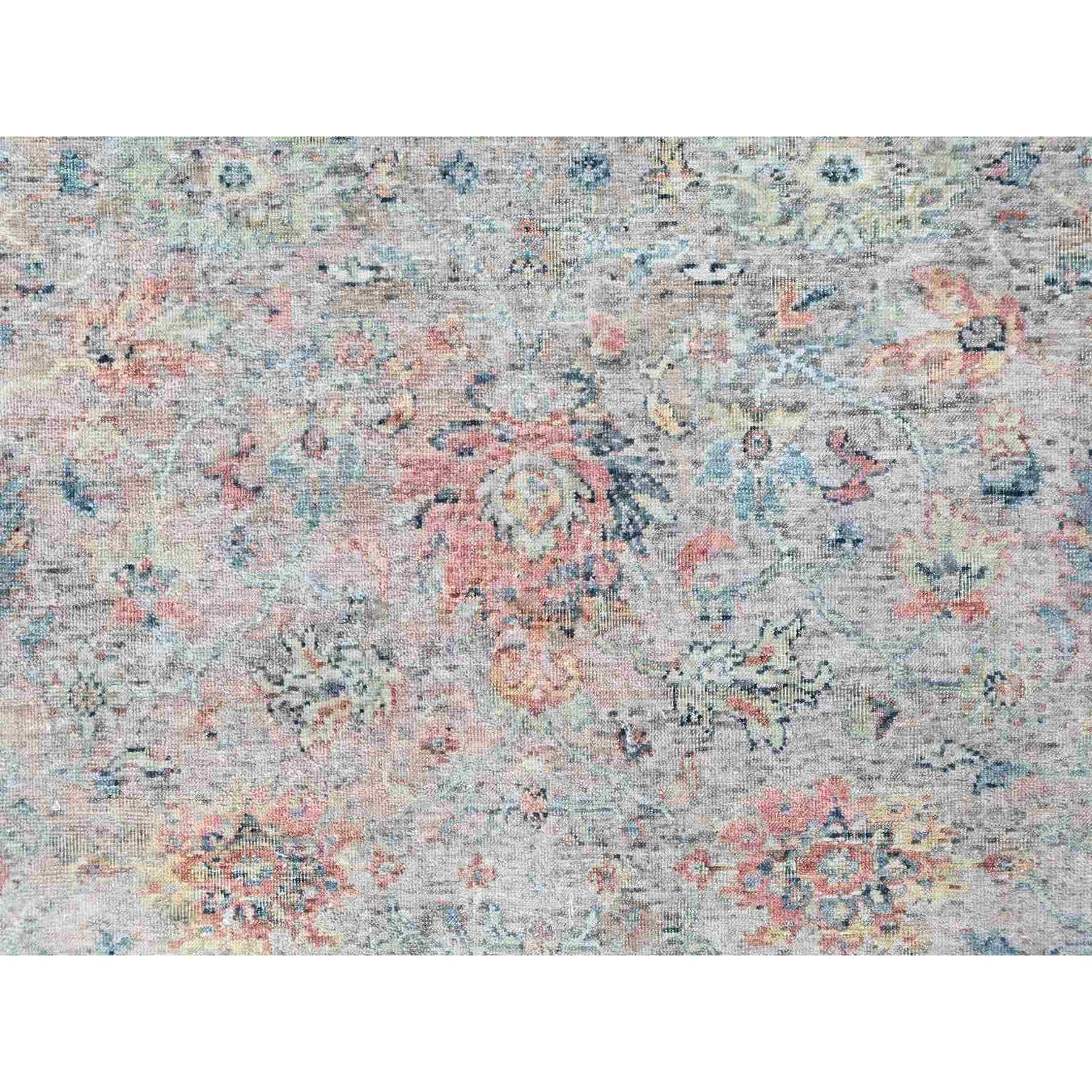Oushak-And-Peshawar-Hand-Knotted-Rug-52000