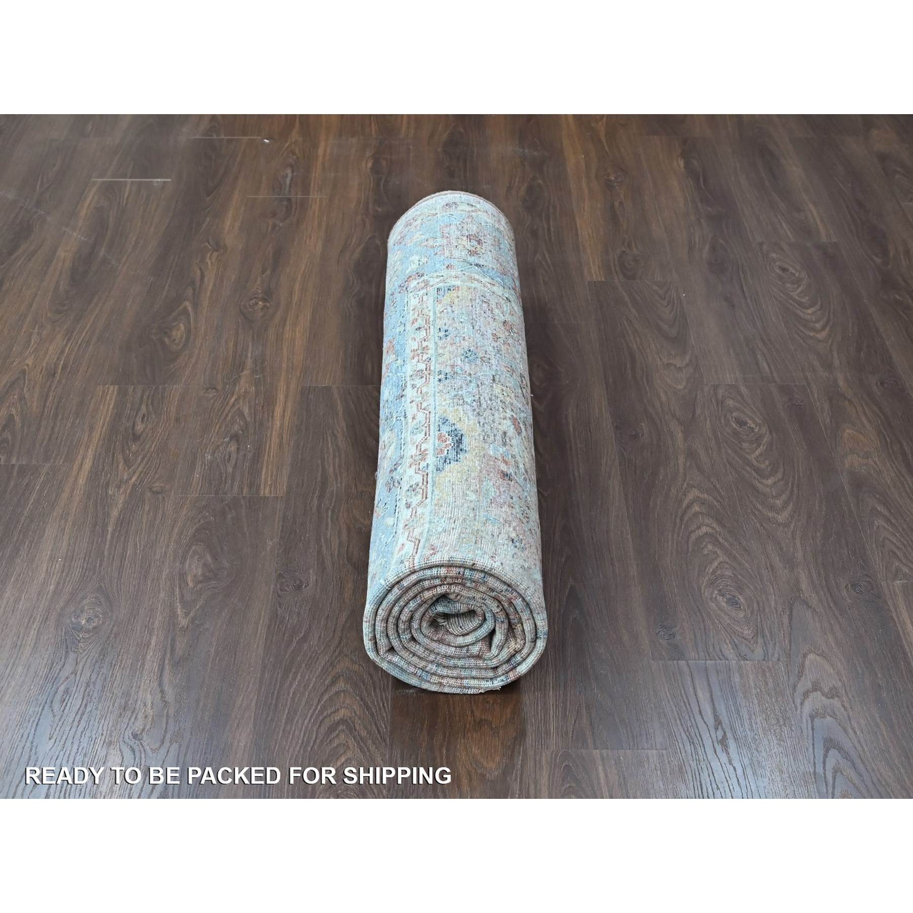 Oushak-And-Peshawar-Hand-Knotted-Rug-52000