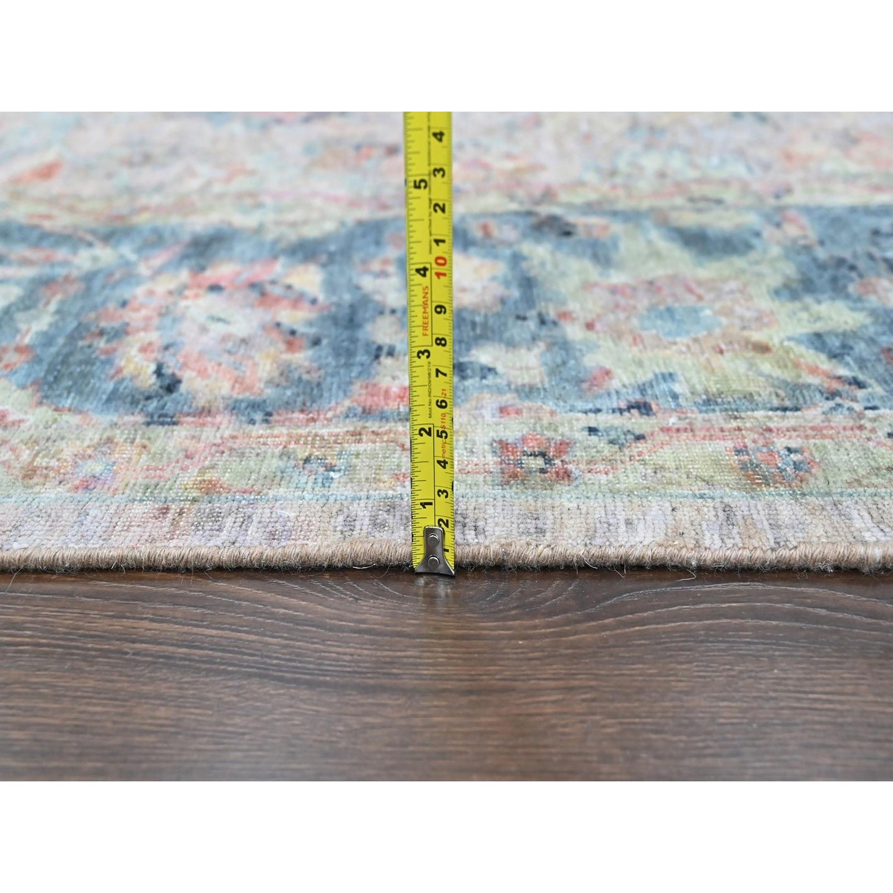 Oushak-And-Peshawar-Hand-Knotted-Rug-52000