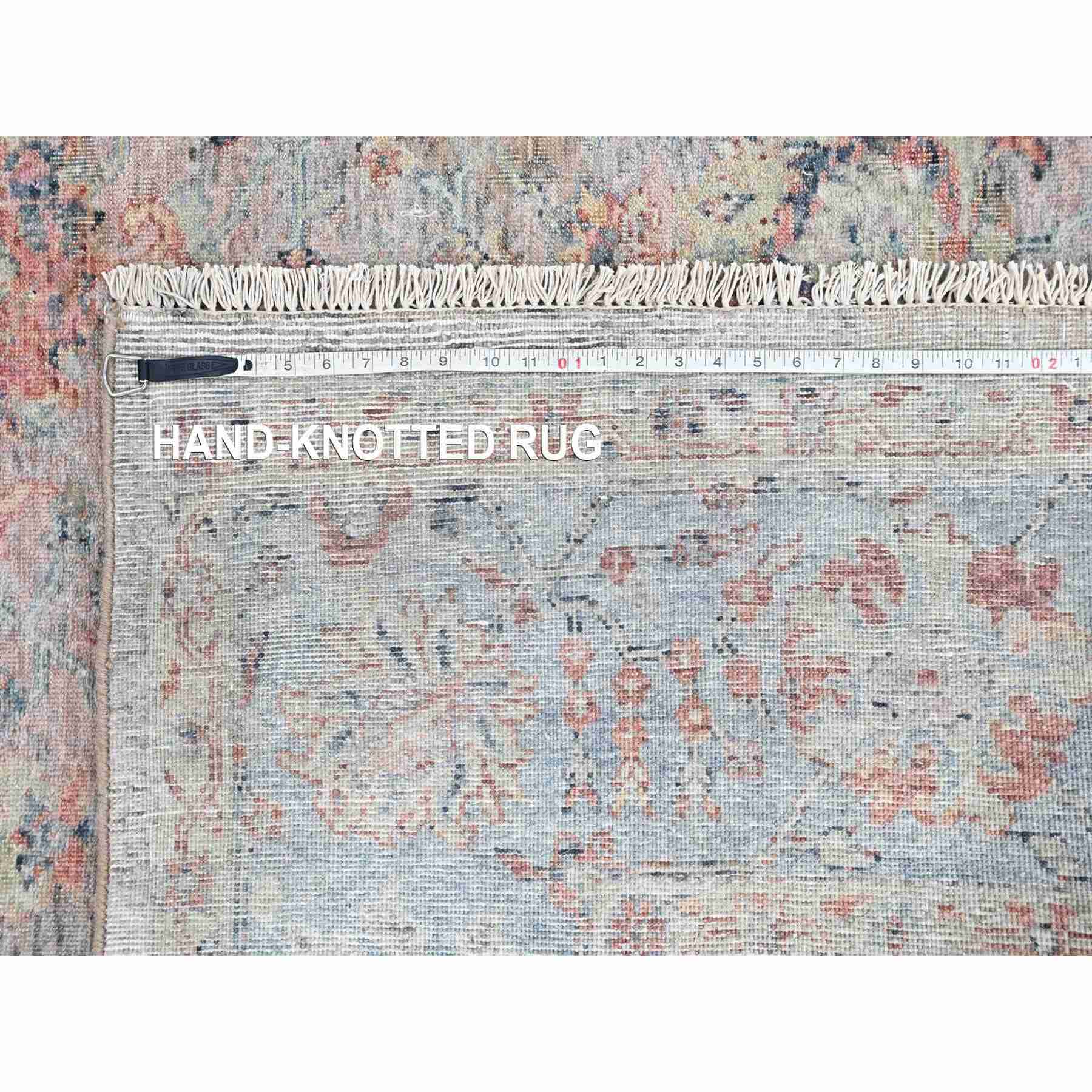 Oushak-And-Peshawar-Hand-Knotted-Rug-52000