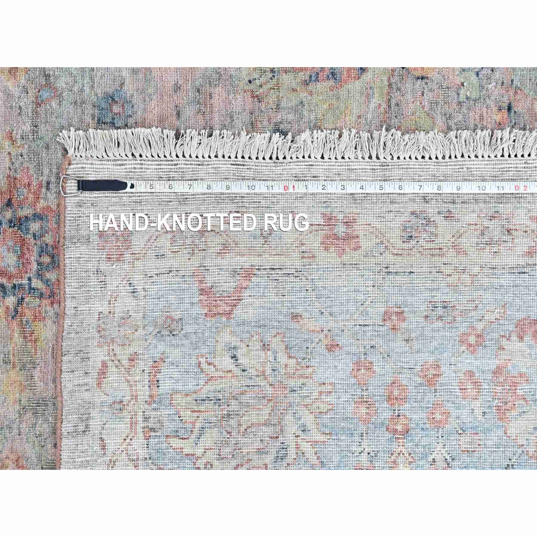Oushak-And-Peshawar-Hand-Knotted-Rug-52005