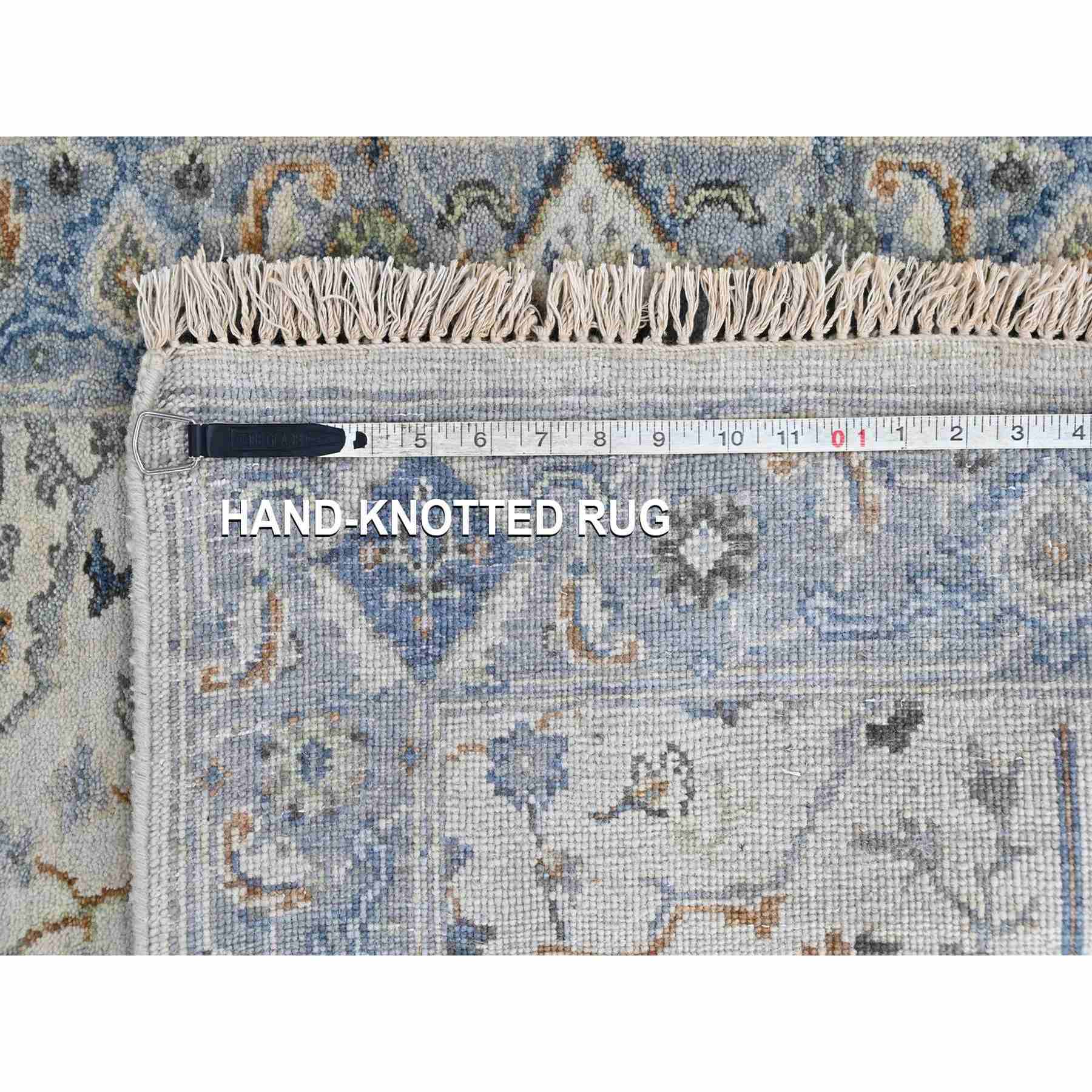 Oushak-And-Peshawar-Hand-Knotted-Rug-52030