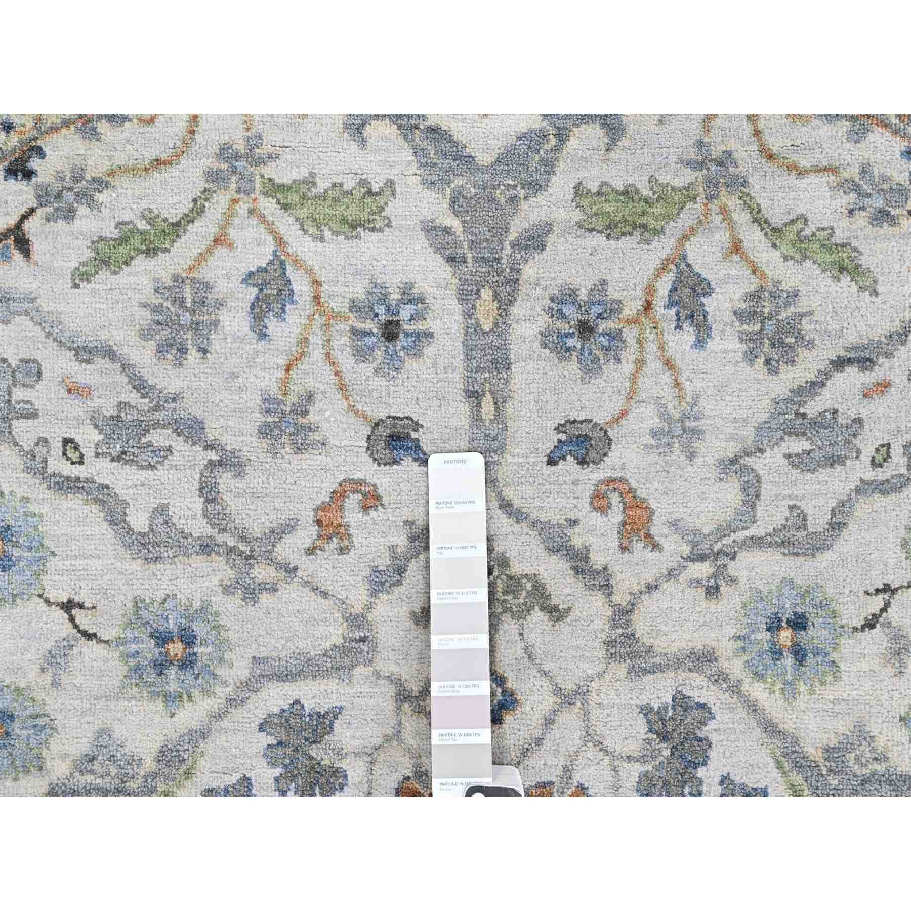 Oushak-And-Peshawar-Hand-Knotted-Rug-52040