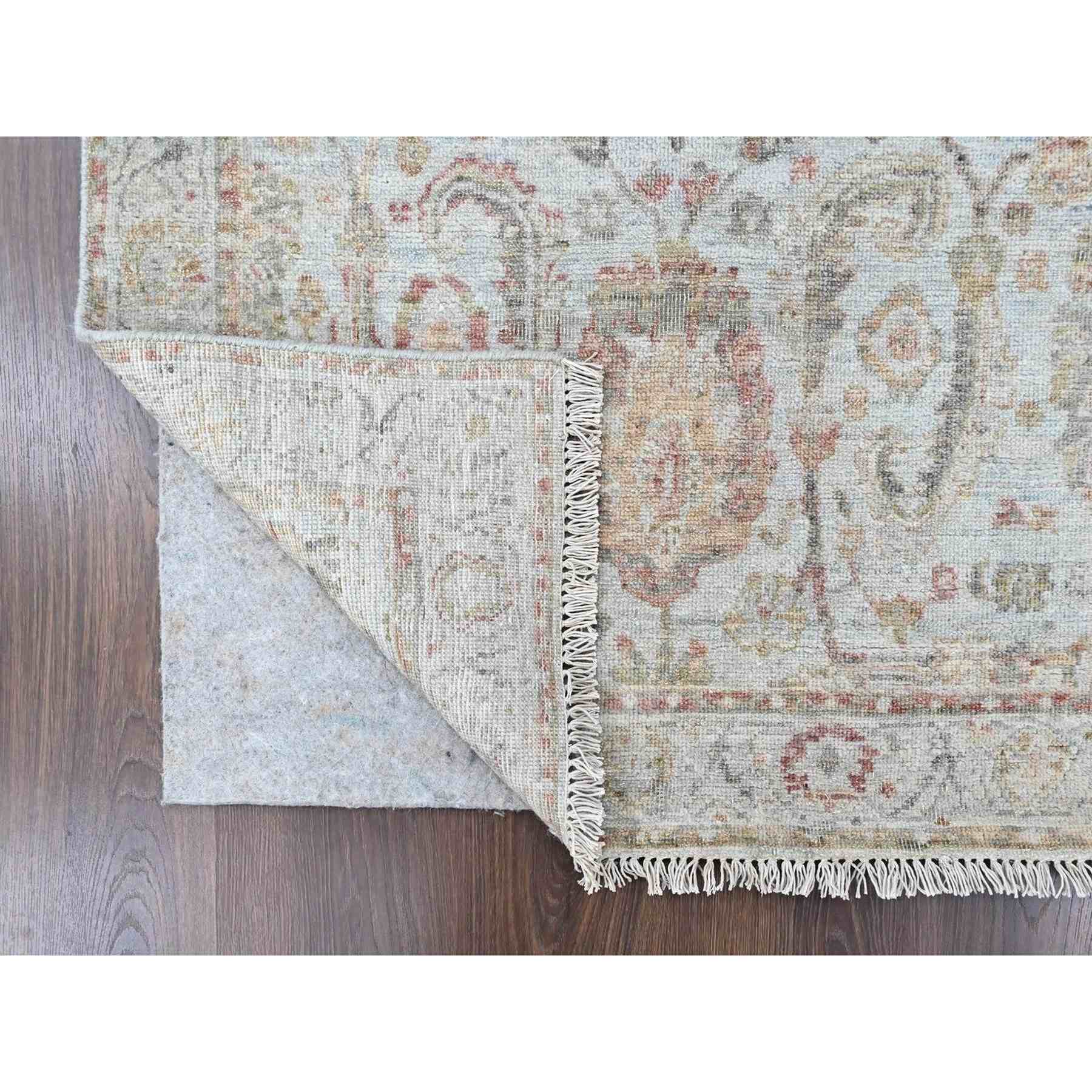 Oushak-And-Peshawar-Hand-Knotted-Rug-52075