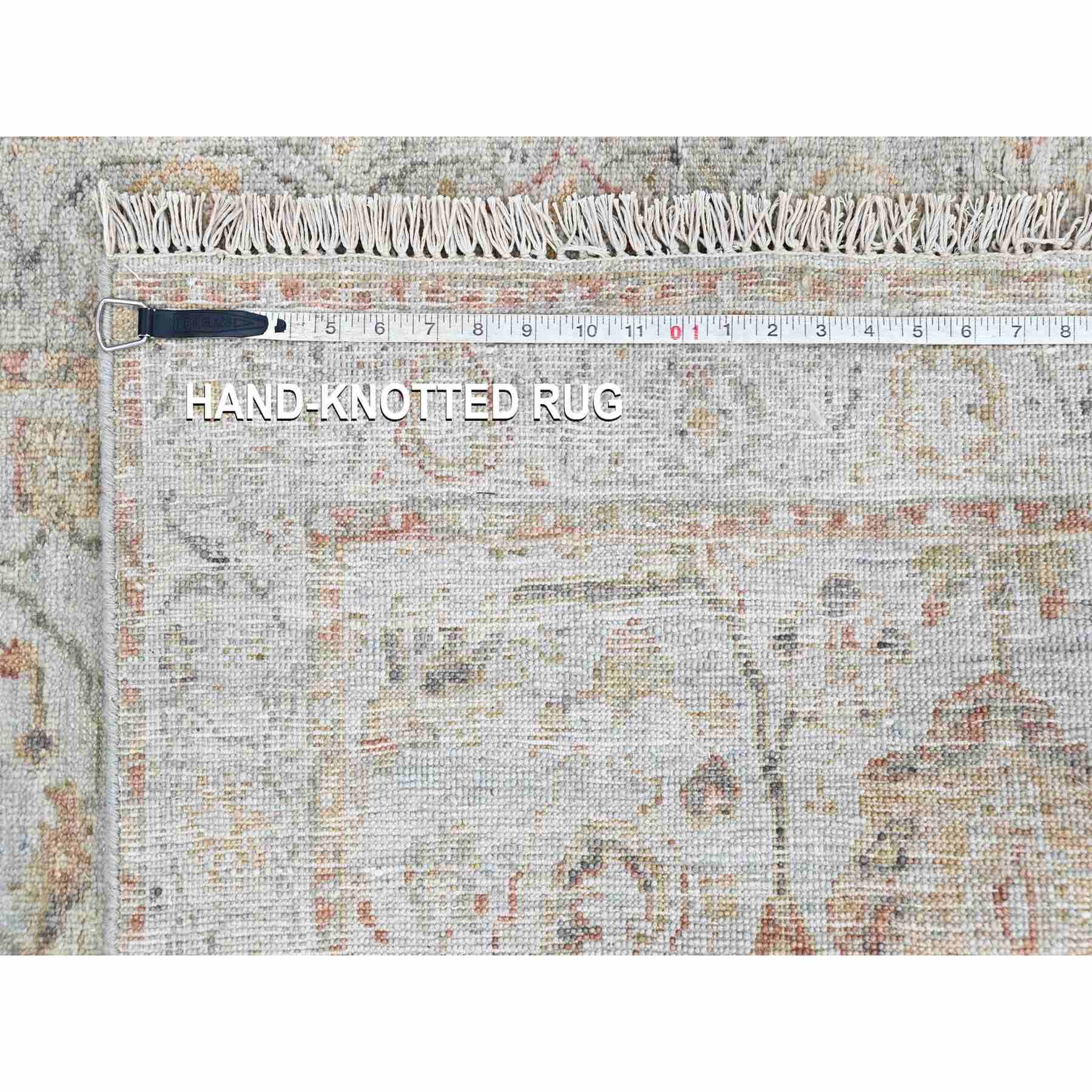 Oushak-And-Peshawar-Hand-Knotted-Rug-52075