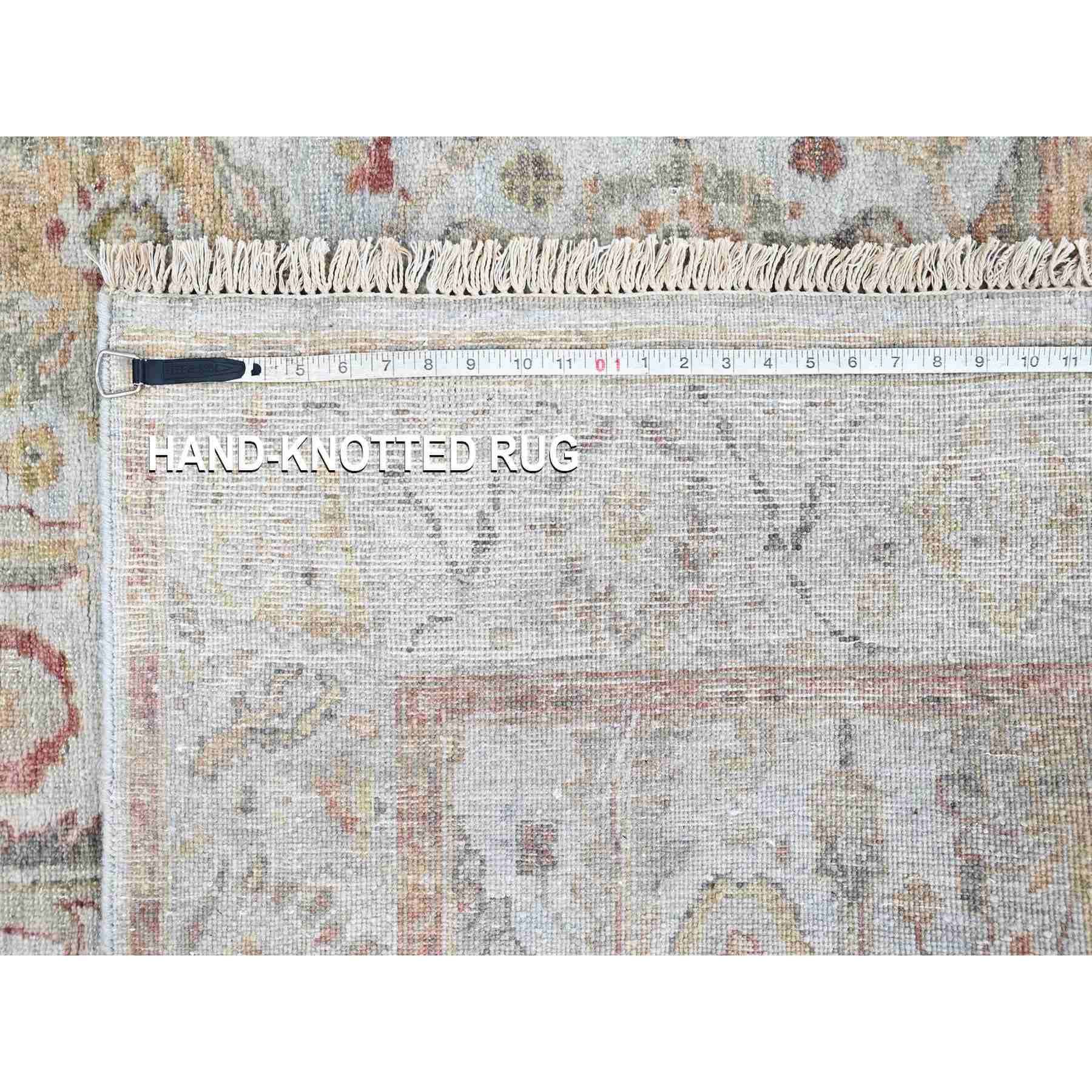 Oushak-And-Peshawar-Hand-Knotted-Rug-52080