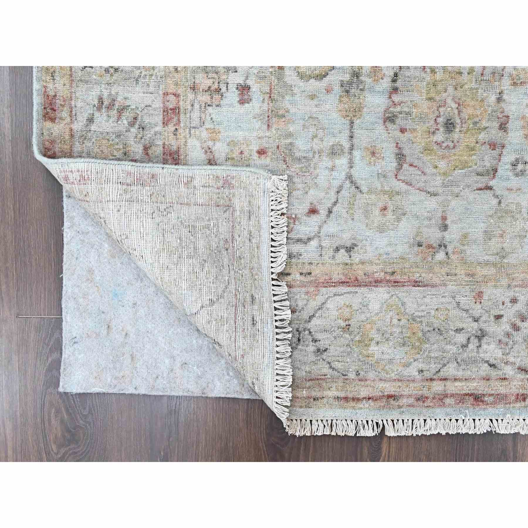 Oushak-And-Peshawar-Hand-Knotted-Rug-52085