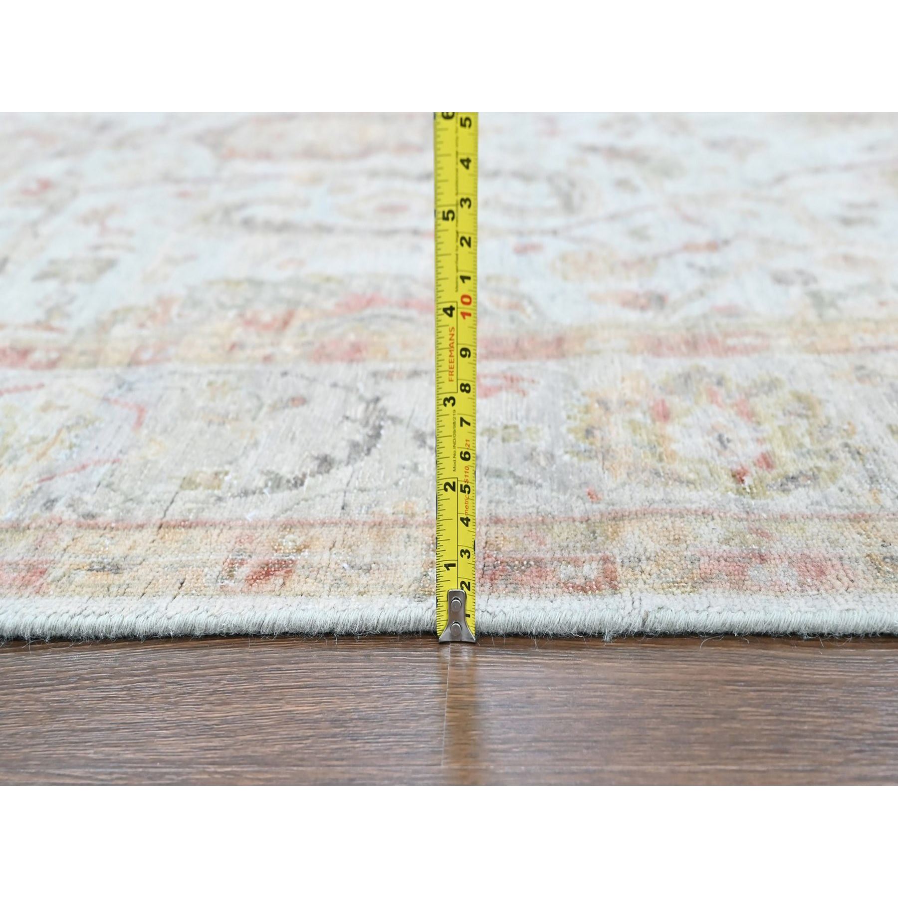 Oushak-And-Peshawar-Hand-Knotted-Rug-52085