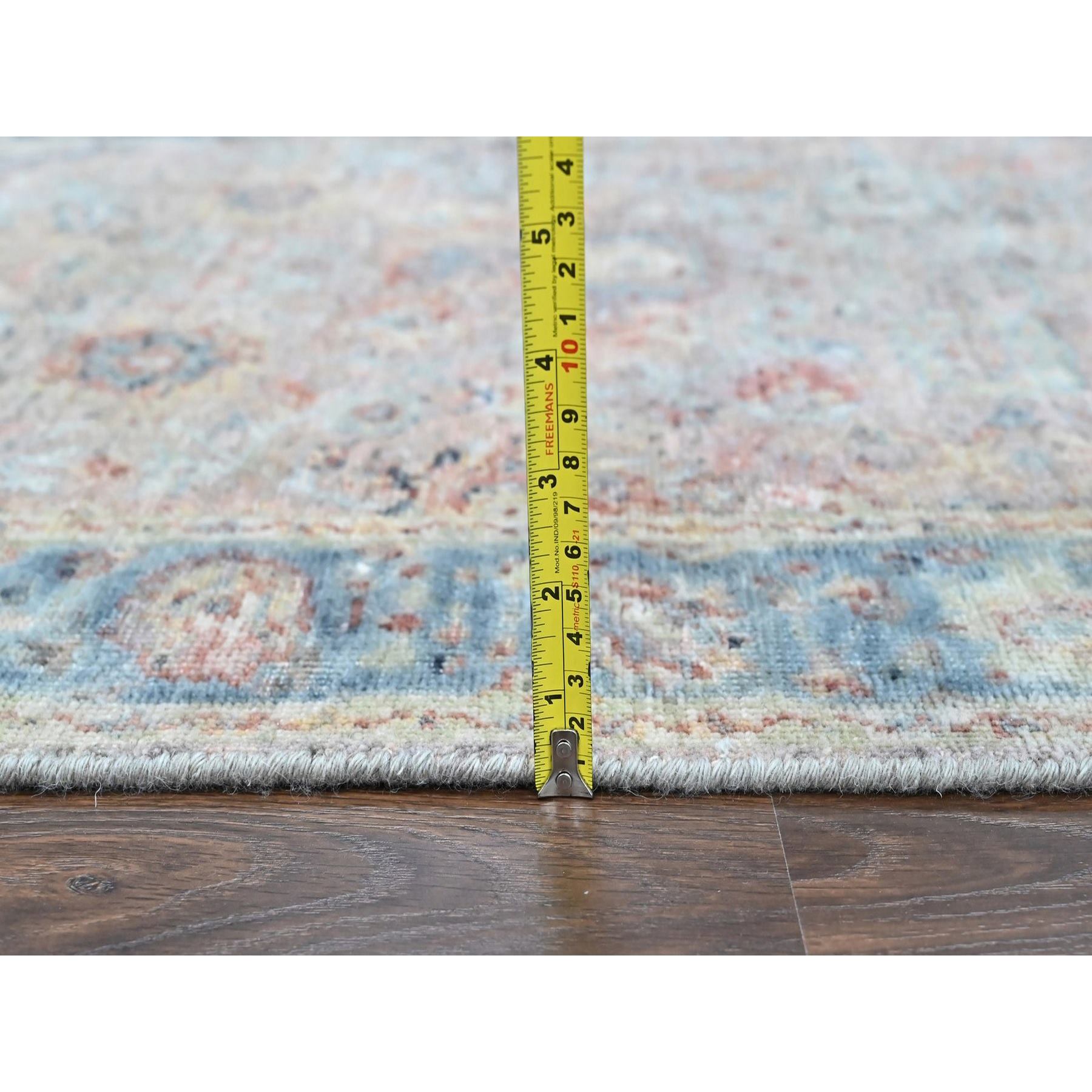 Oushak-And-Peshawar-Hand-Knotted-Rug-52090