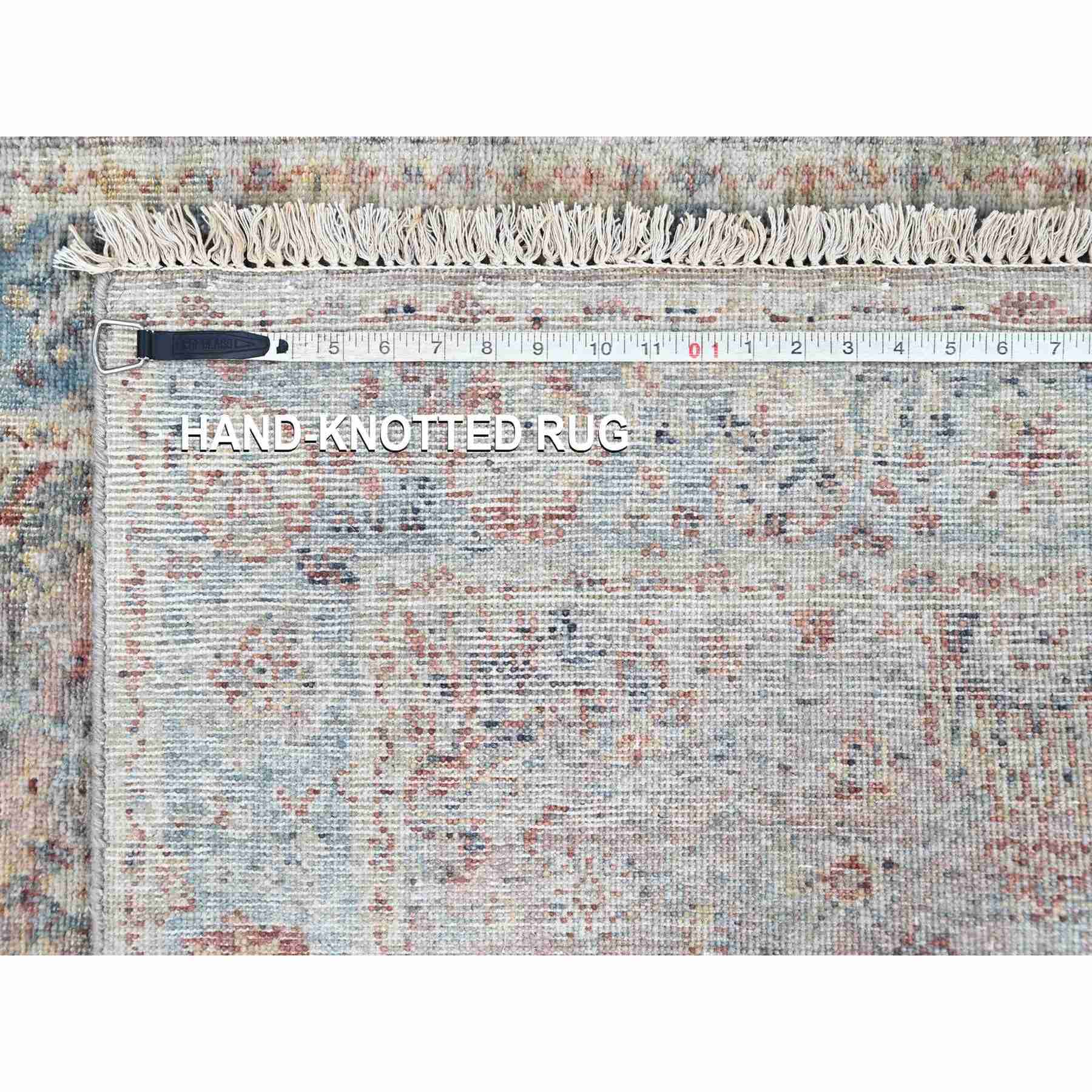 Oushak-And-Peshawar-Hand-Knotted-Rug-52090