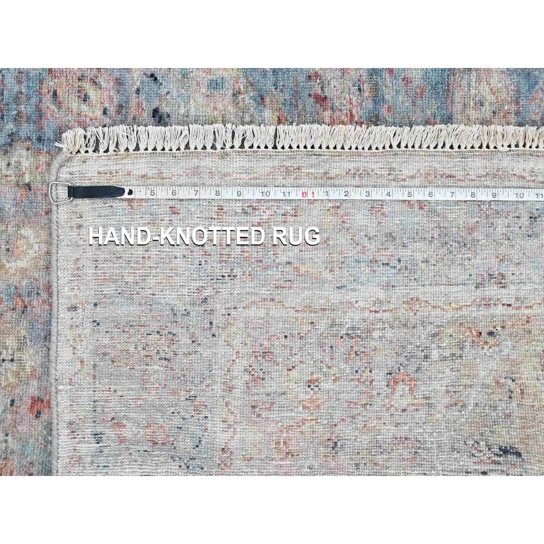 Oushak-And-Peshawar-Hand-Knotted-Rug-52095
