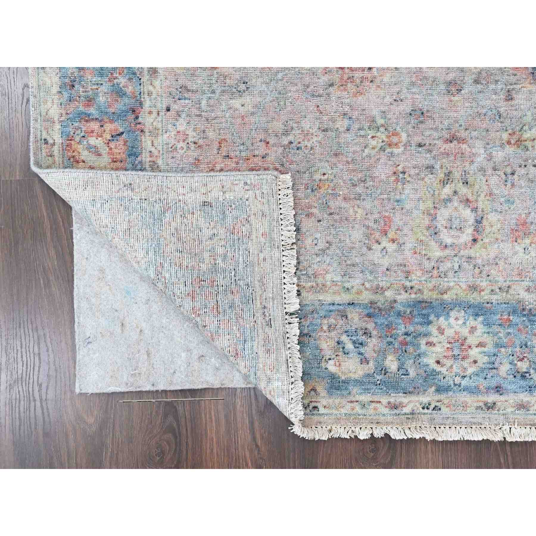 Oushak-And-Peshawar-Hand-Knotted-Rug-52100