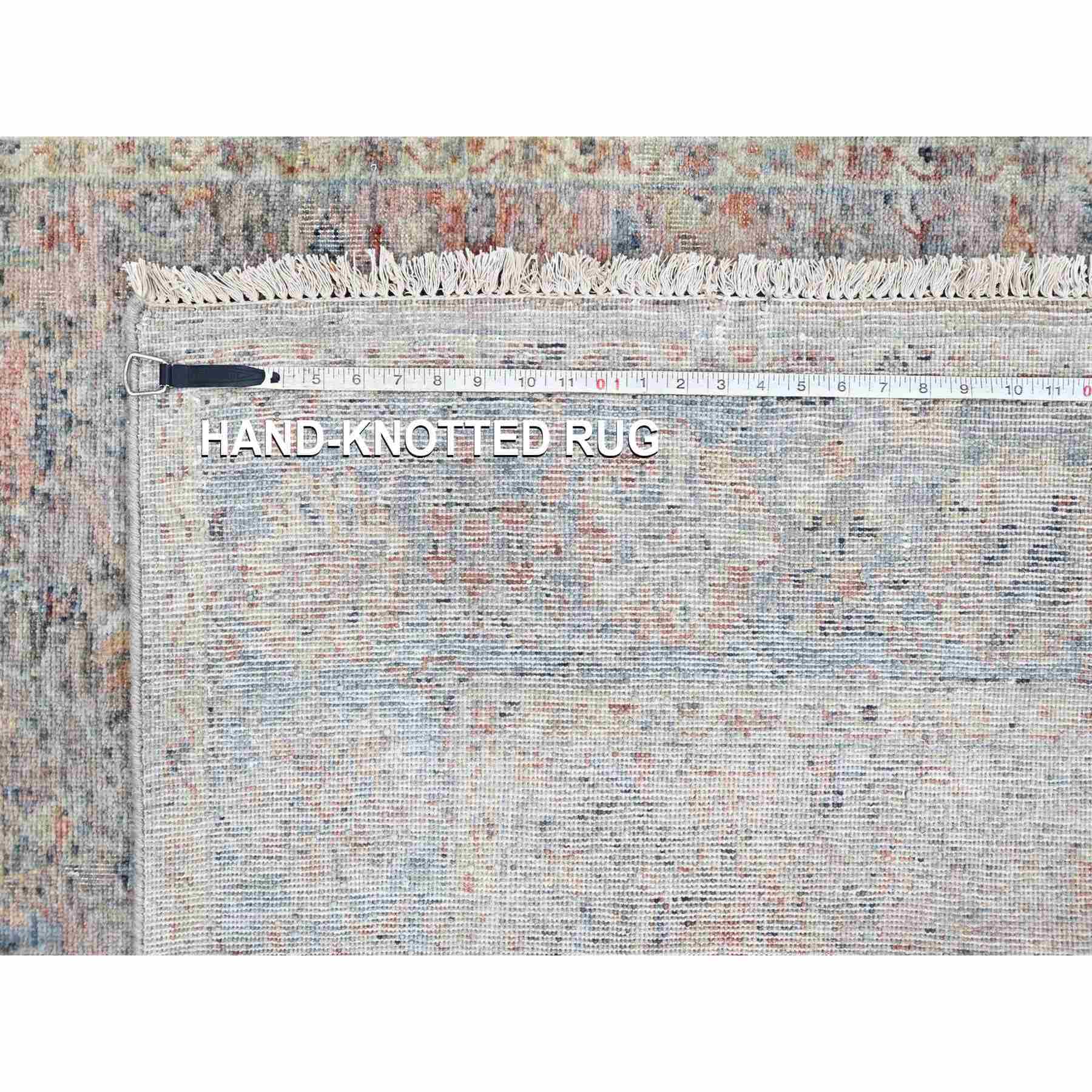 Oushak-And-Peshawar-Hand-Knotted-Rug-52100