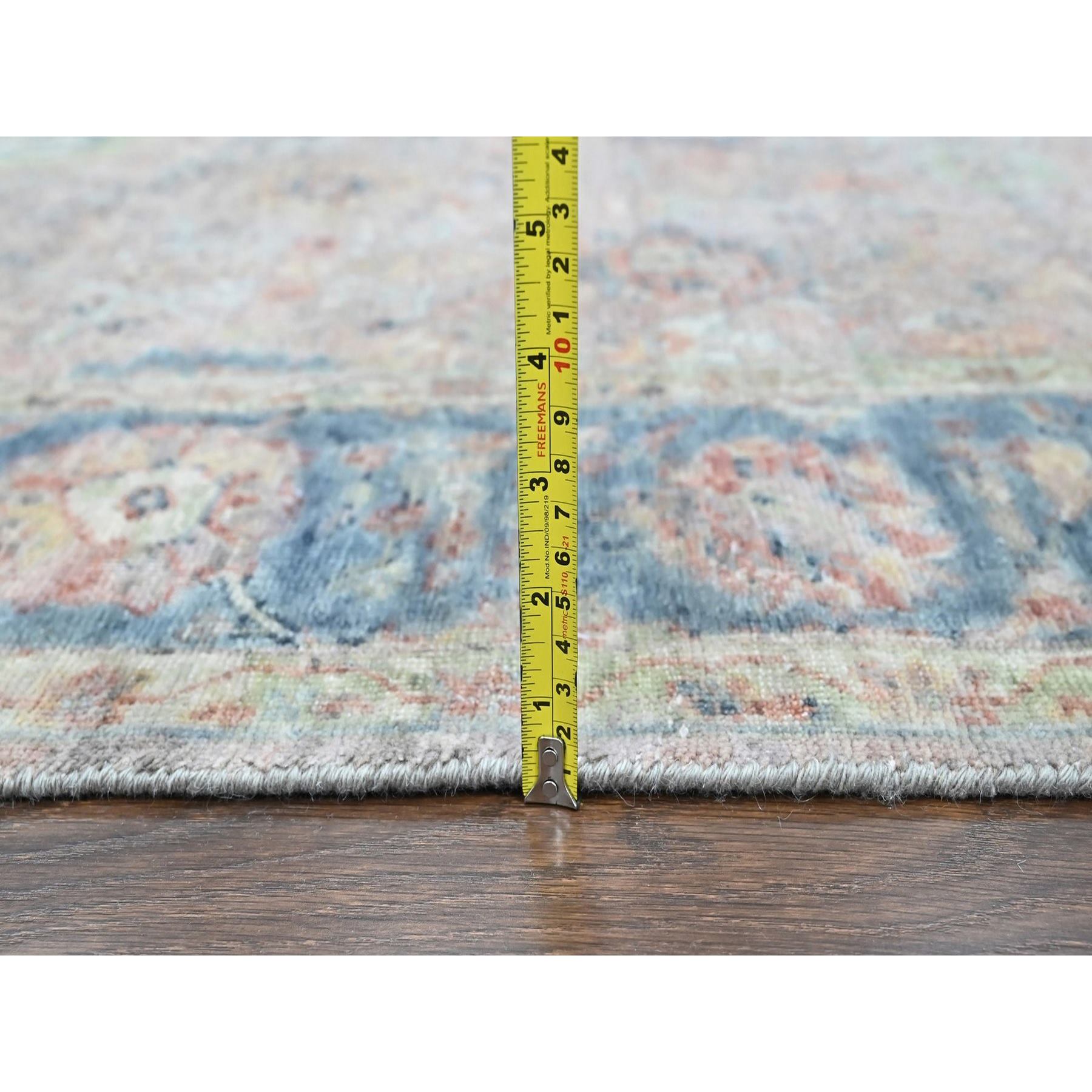 Oushak-And-Peshawar-Hand-Knotted-Rug-52105