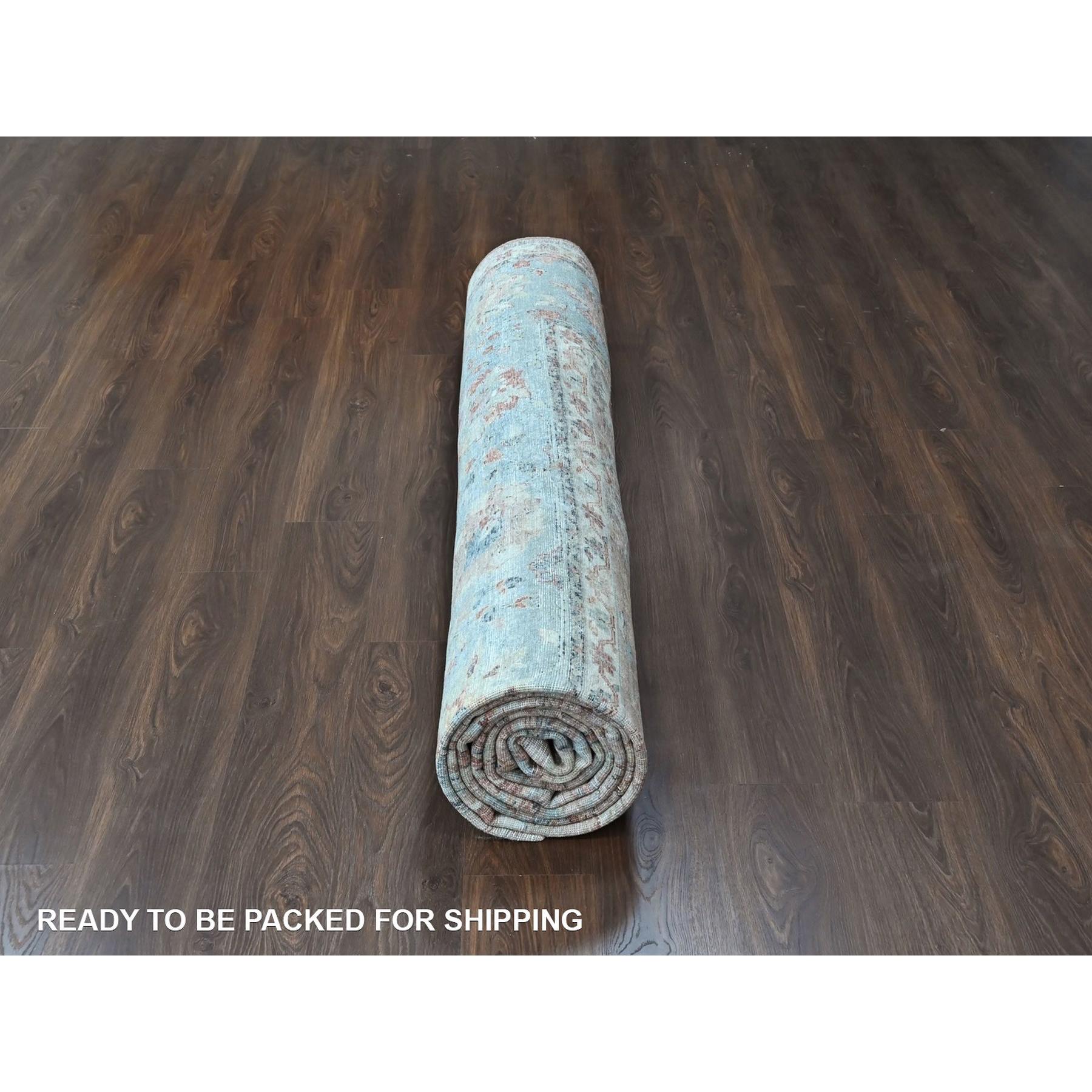 Oushak-And-Peshawar-Hand-Knotted-Rug-52120