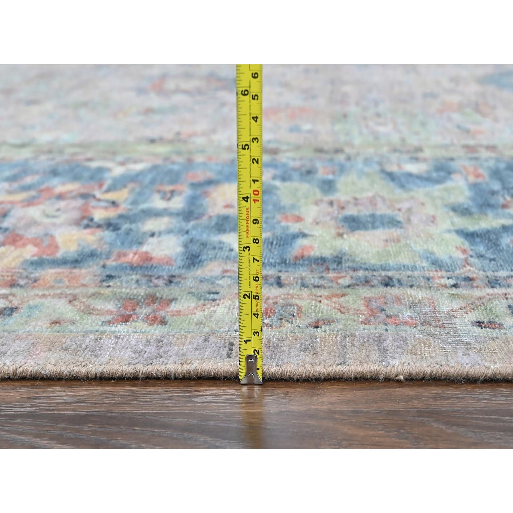 Oushak-And-Peshawar-Hand-Knotted-Rug-52120