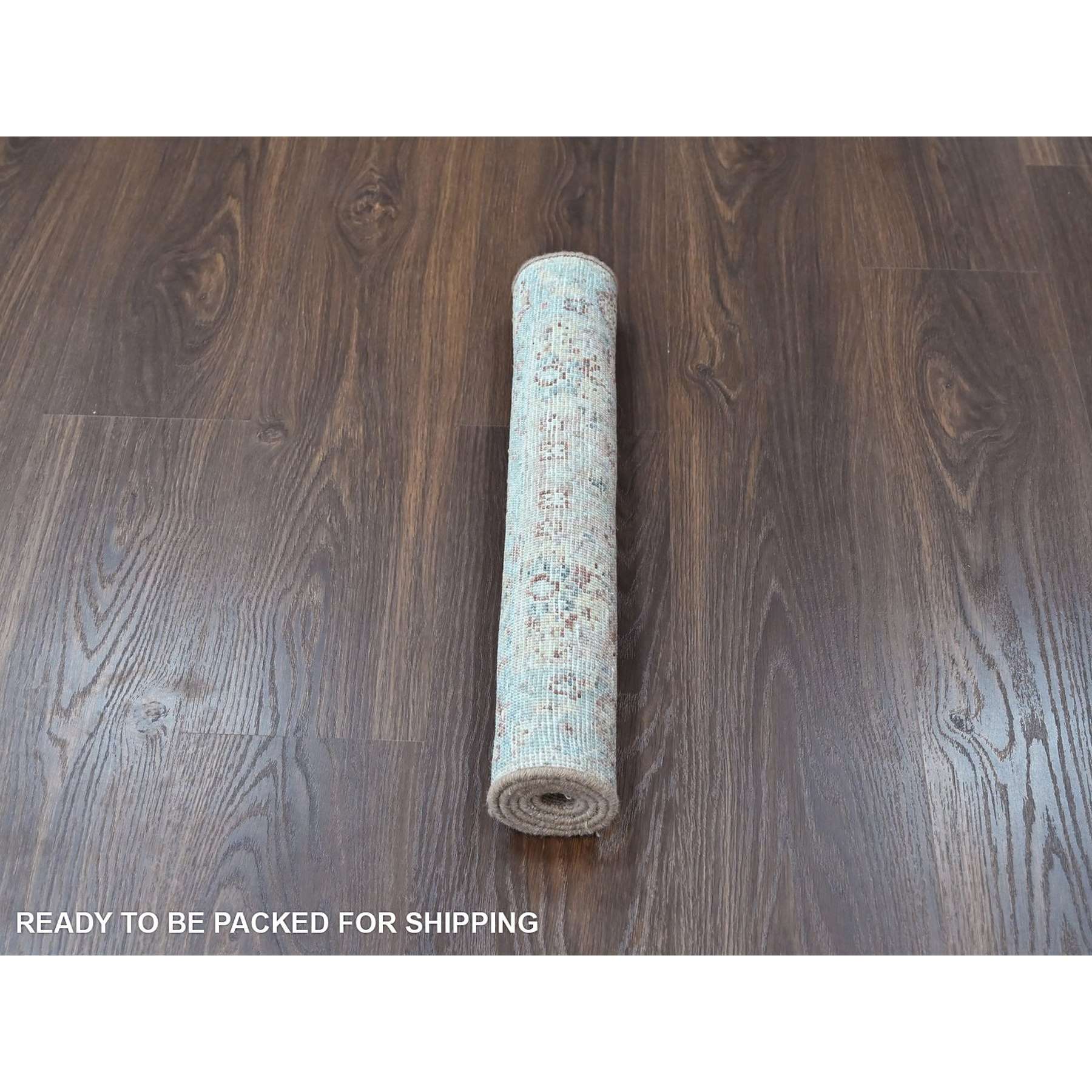 Oushak-And-Peshawar-Hand-Knotted-Rug-52125