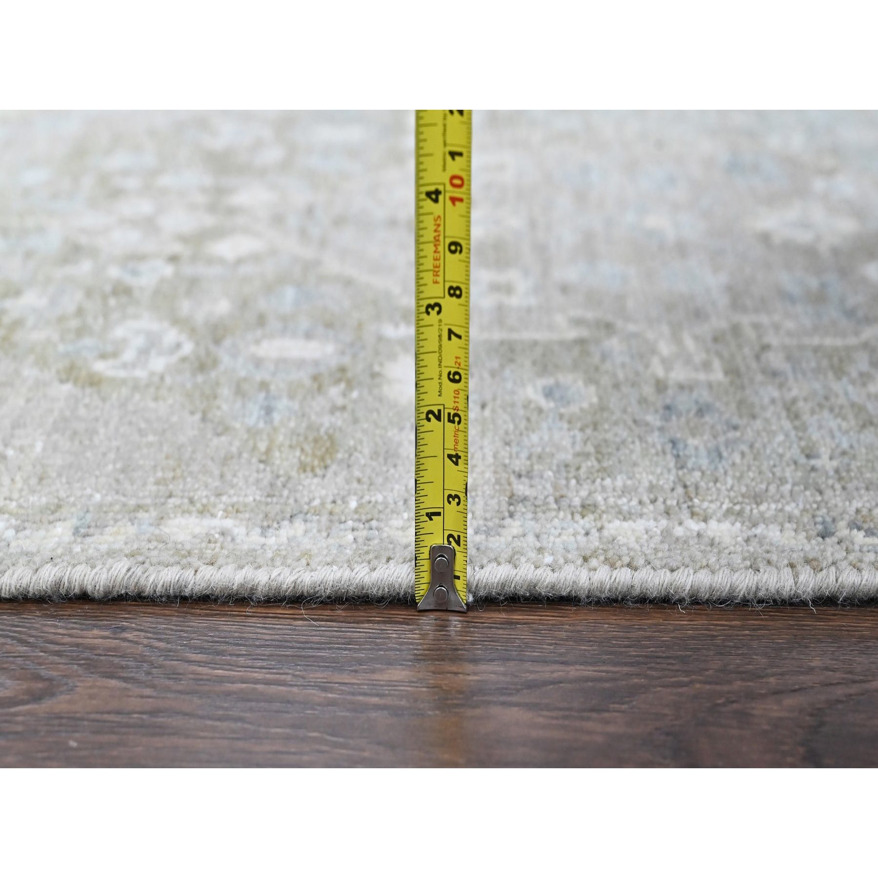 Oushak-And-Peshawar-Hand-Knotted-Rug-52130