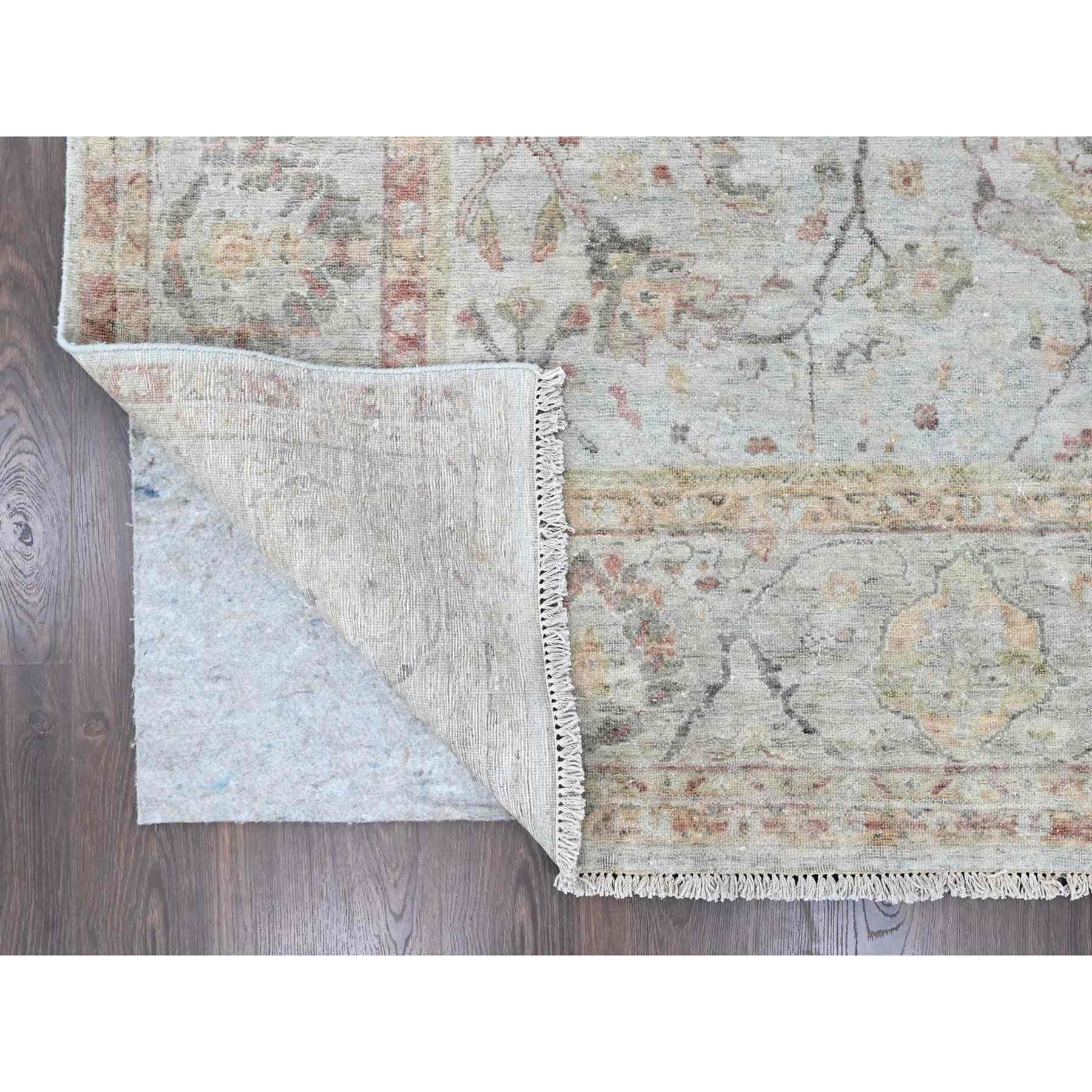 Oushak-And-Peshawar-Hand-Knotted-Rug-52175