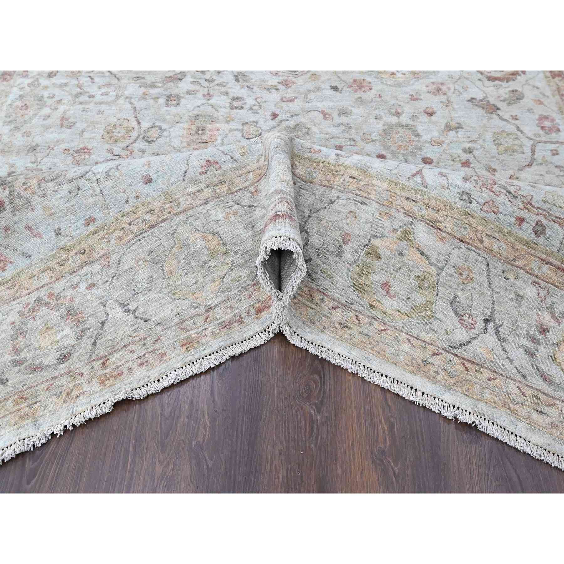 Oushak-And-Peshawar-Hand-Knotted-Rug-52175
