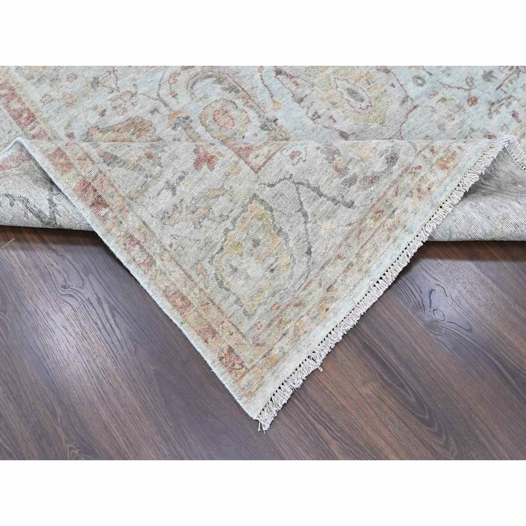 Oushak-And-Peshawar-Hand-Knotted-Rug-52175