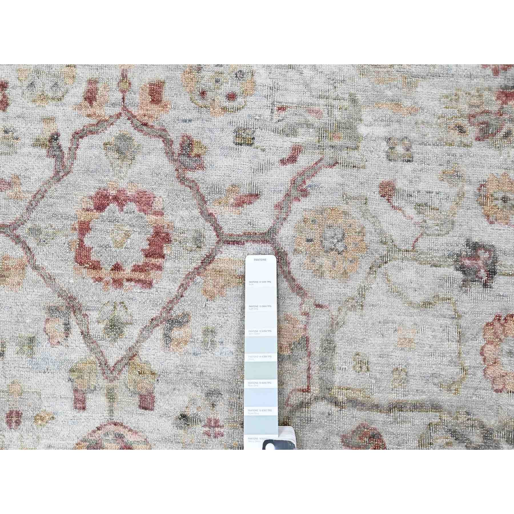 Oushak-And-Peshawar-Hand-Knotted-Rug-52175