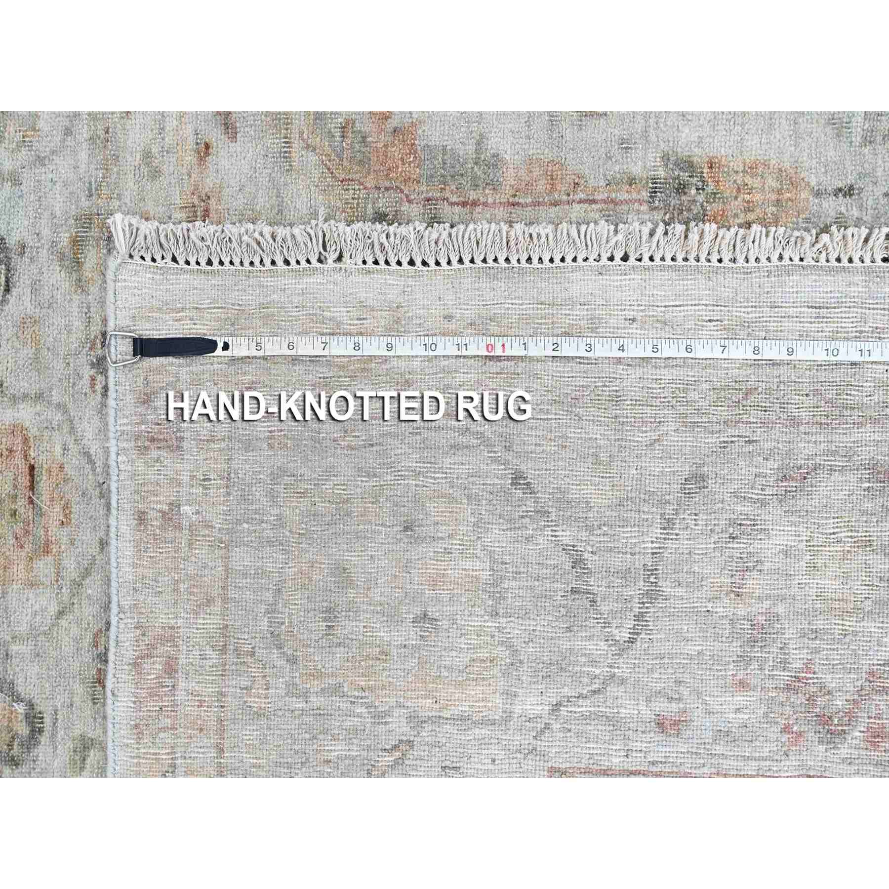 Oushak-And-Peshawar-Hand-Knotted-Rug-52175