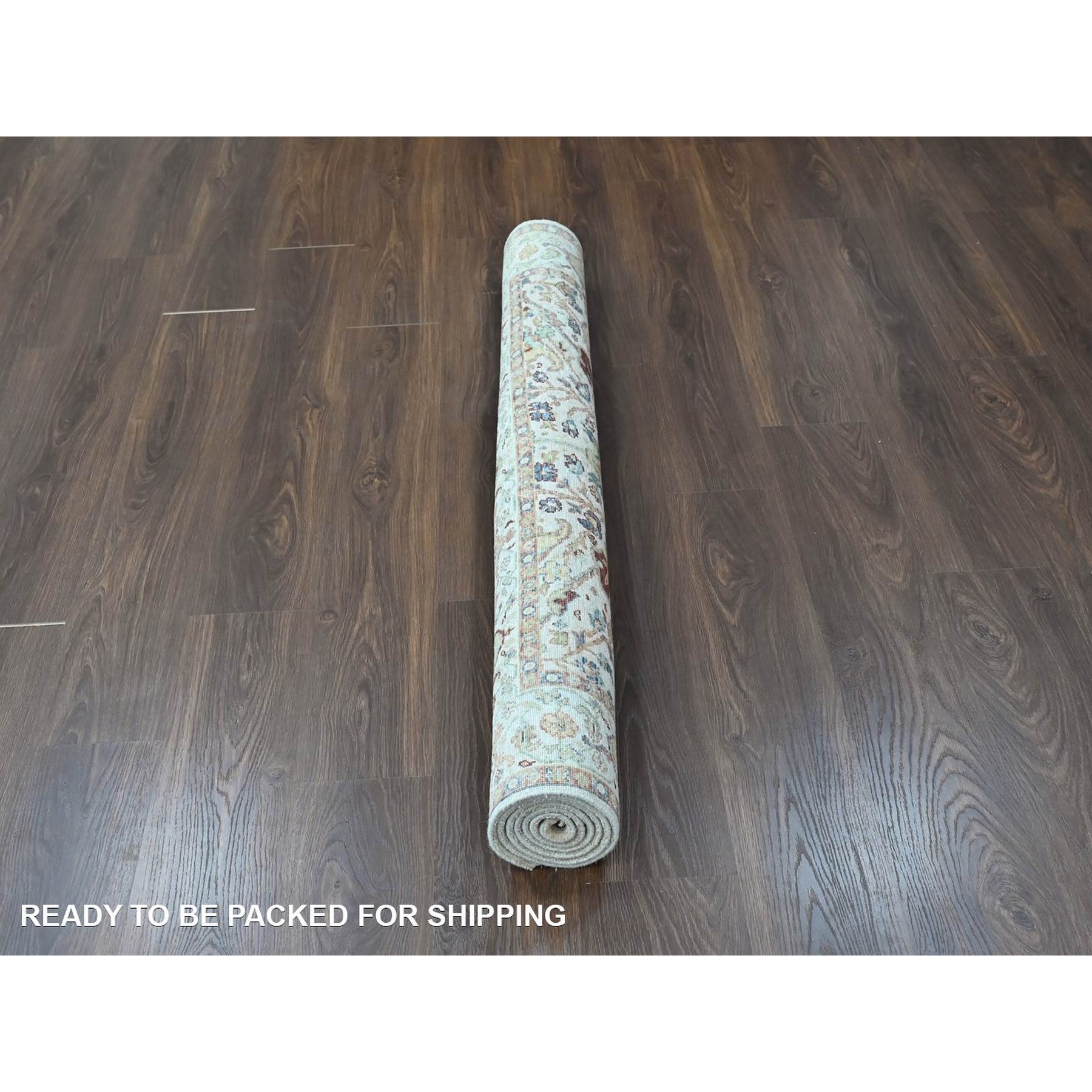 Oushak-And-Peshawar-Hand-Knotted-Rug-52230