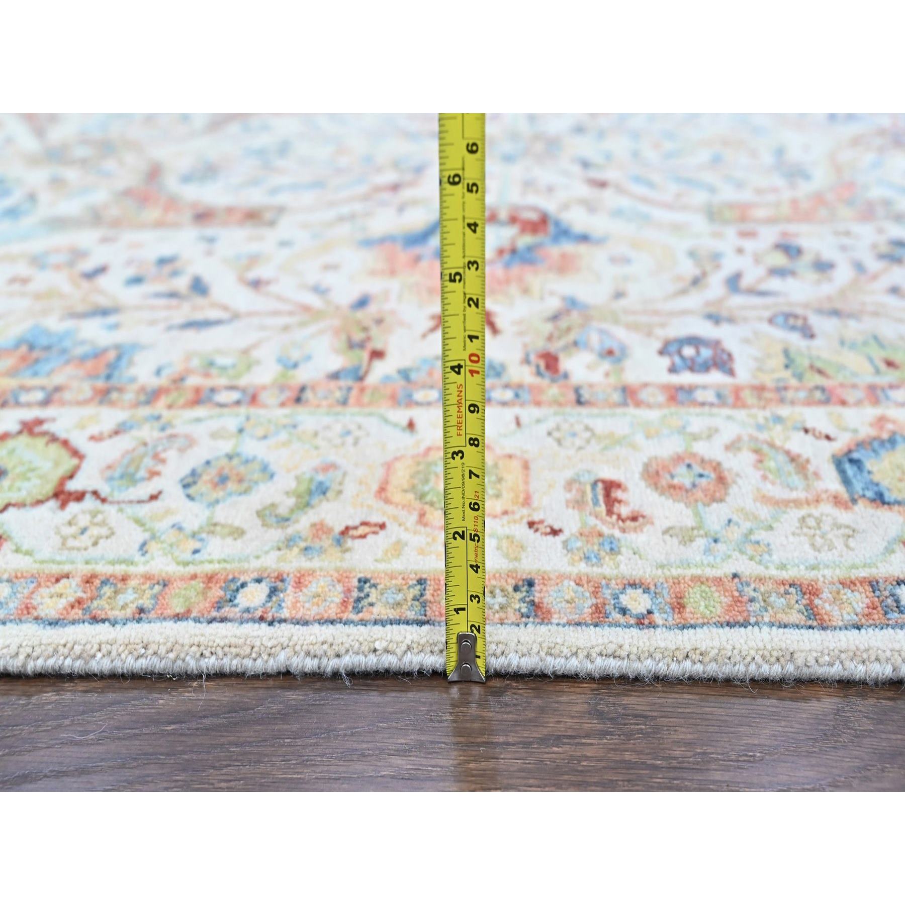 Oushak-And-Peshawar-Hand-Knotted-Rug-52230