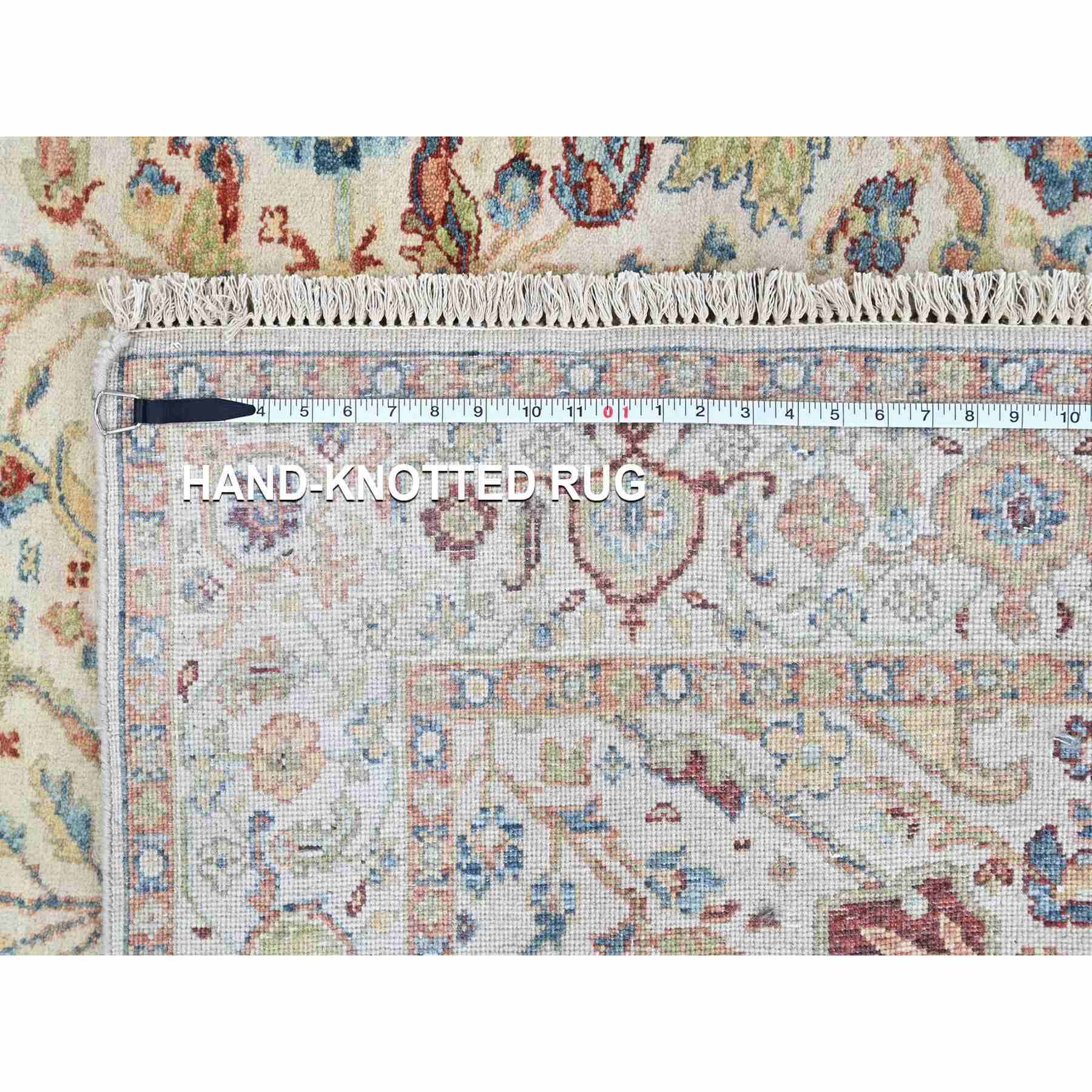 Oushak-And-Peshawar-Hand-Knotted-Rug-52230