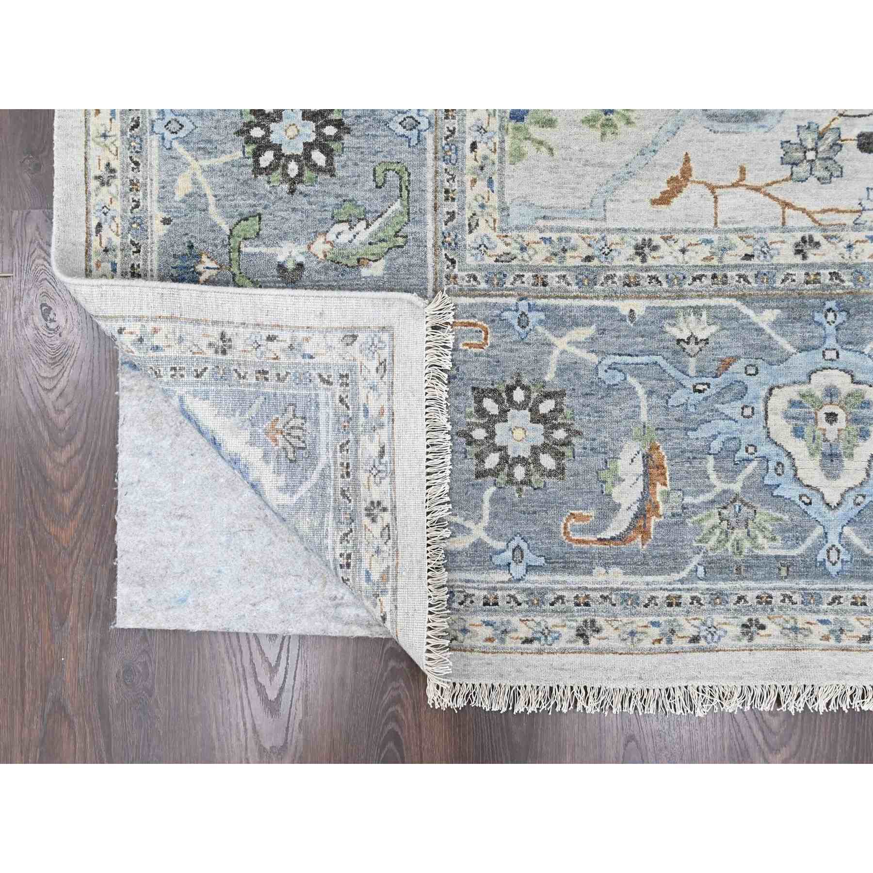 Oushak-And-Peshawar-Hand-Knotted-Rug-52285