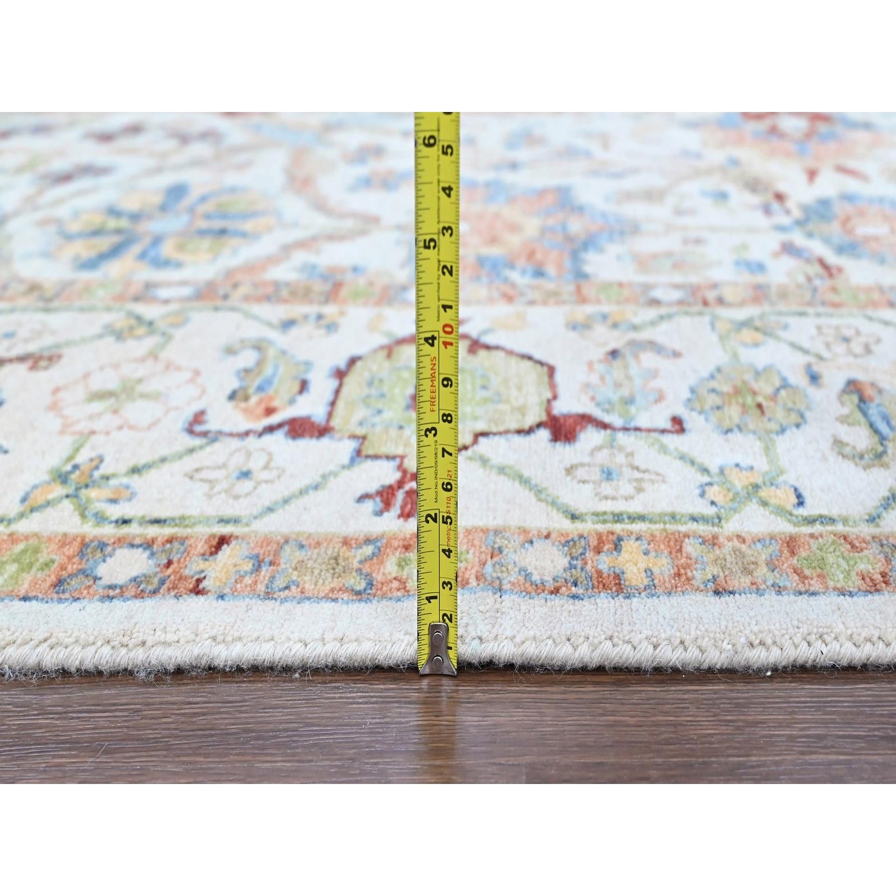 Oushak-And-Peshawar-Hand-Knotted-Rug-52290