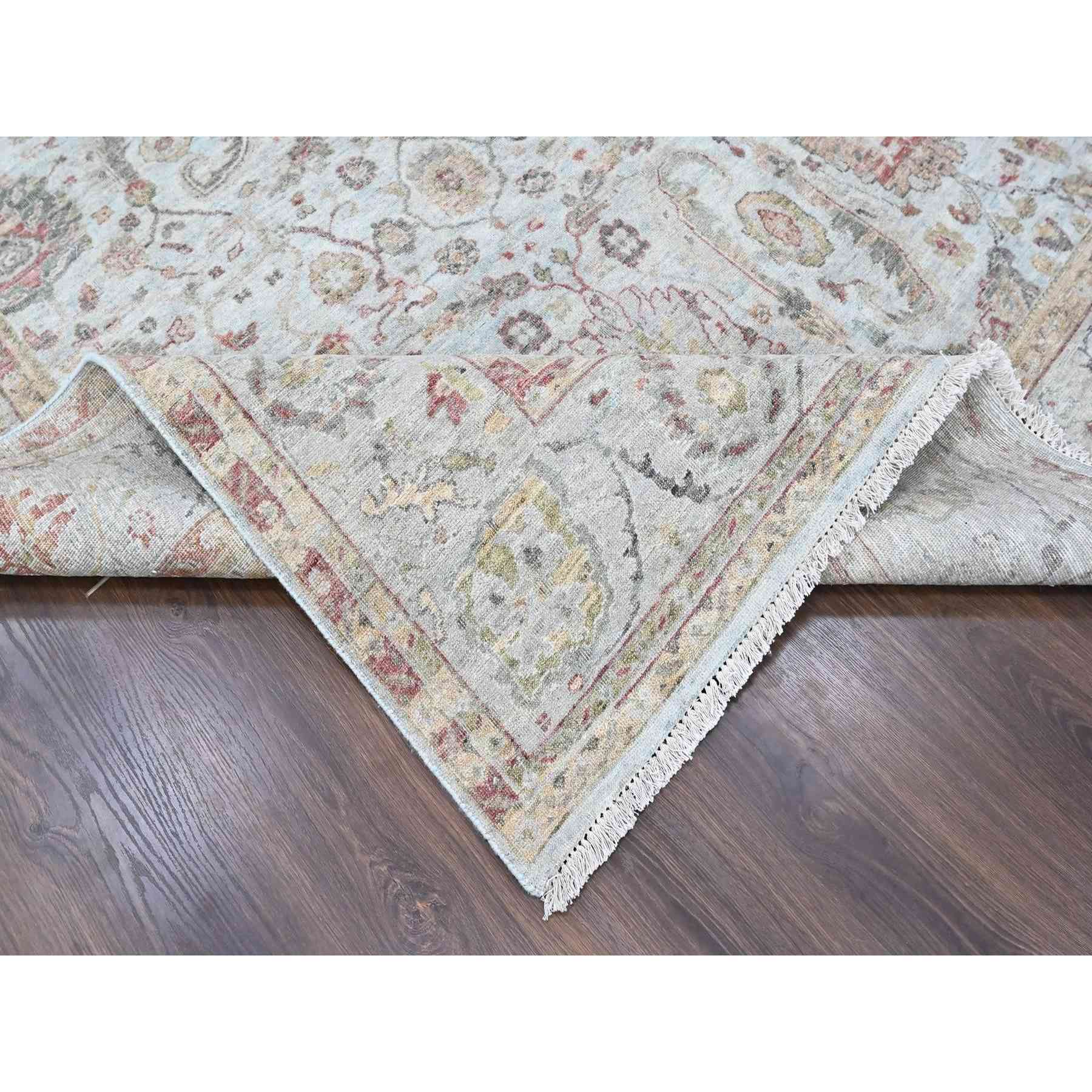 Oushak-And-Peshawar-Hand-Knotted-Rug-52295