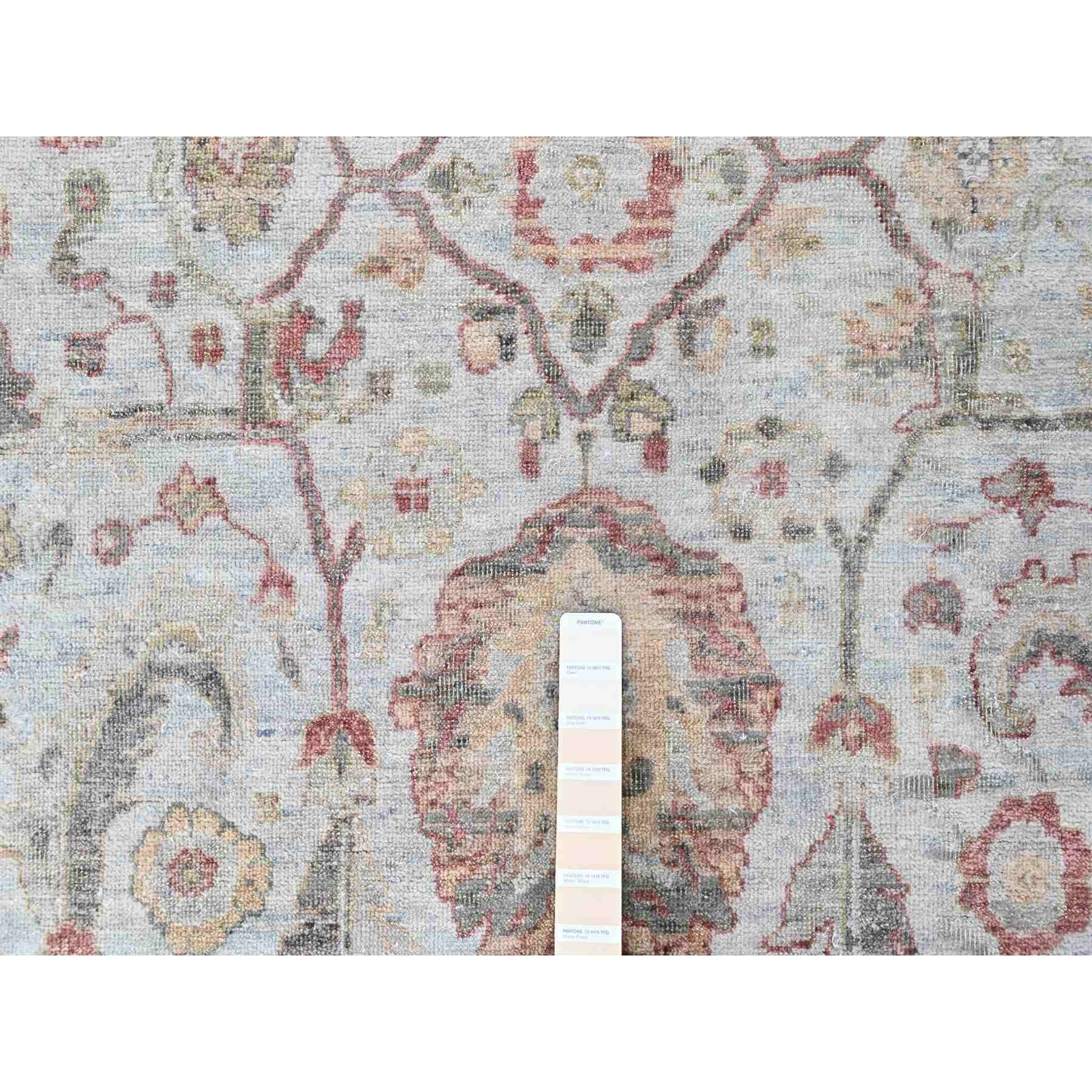 Oushak-And-Peshawar-Hand-Knotted-Rug-52295
