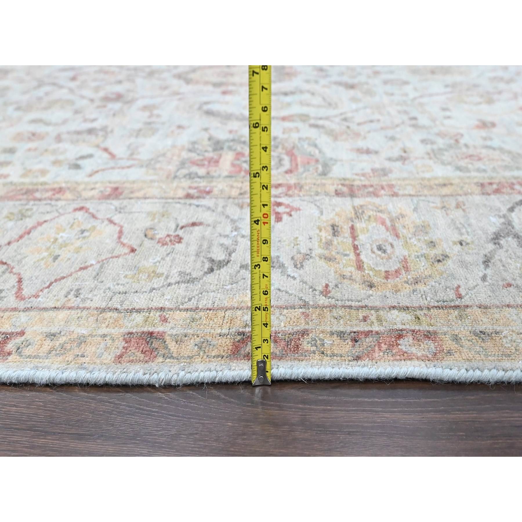 Oushak-And-Peshawar-Hand-Knotted-Rug-52295