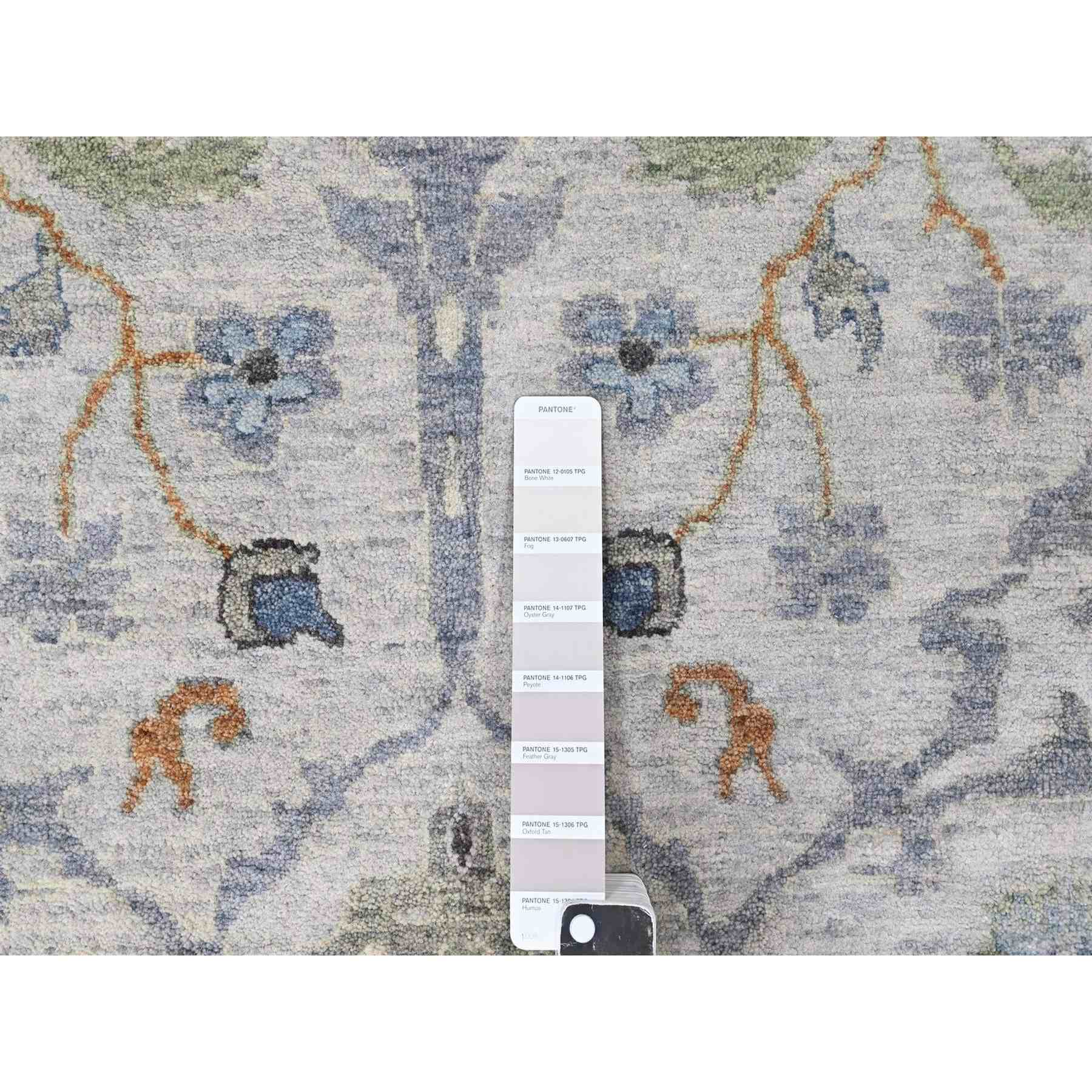 Oushak-And-Peshawar-Hand-Knotted-Rug-52310