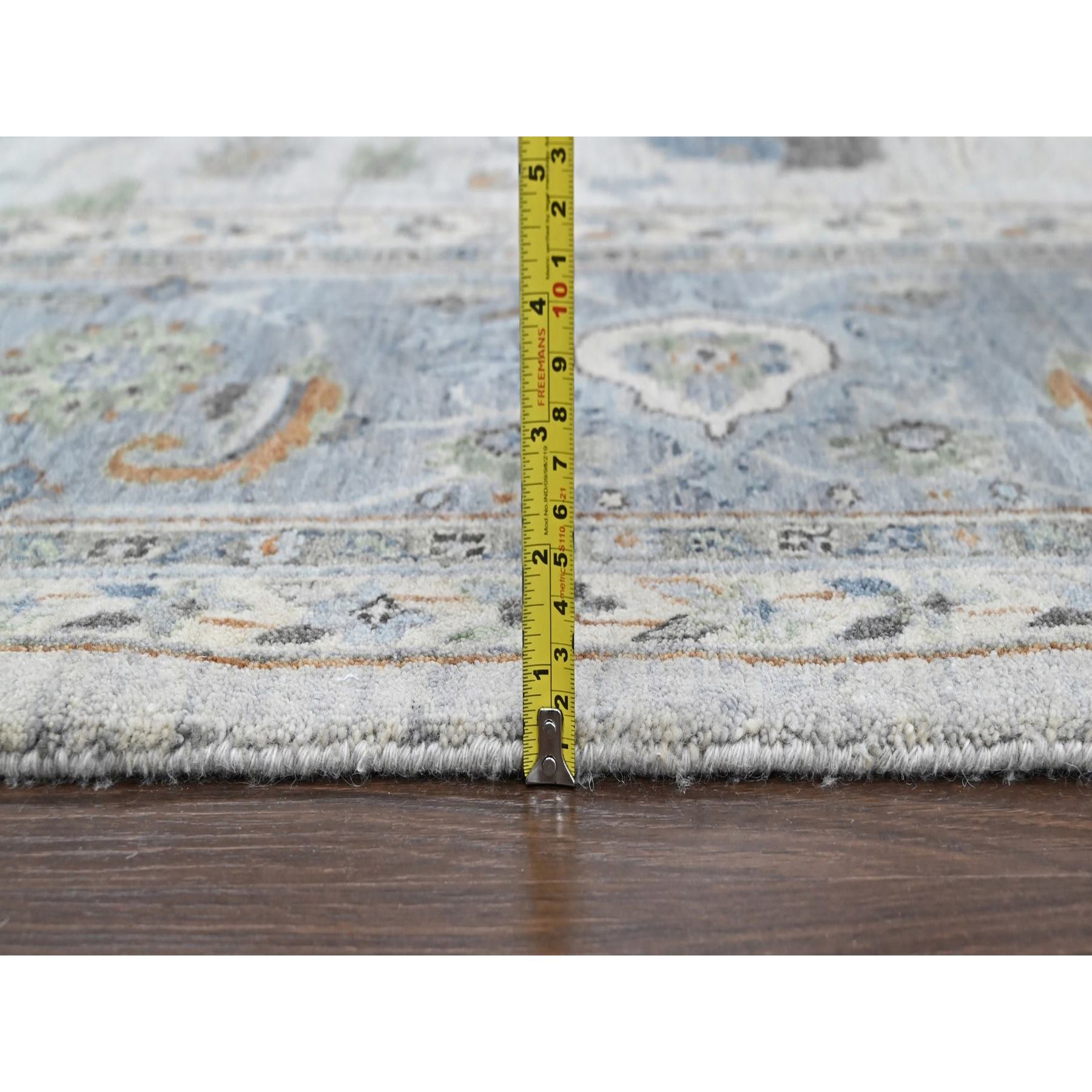 Oushak-And-Peshawar-Hand-Knotted-Rug-52310