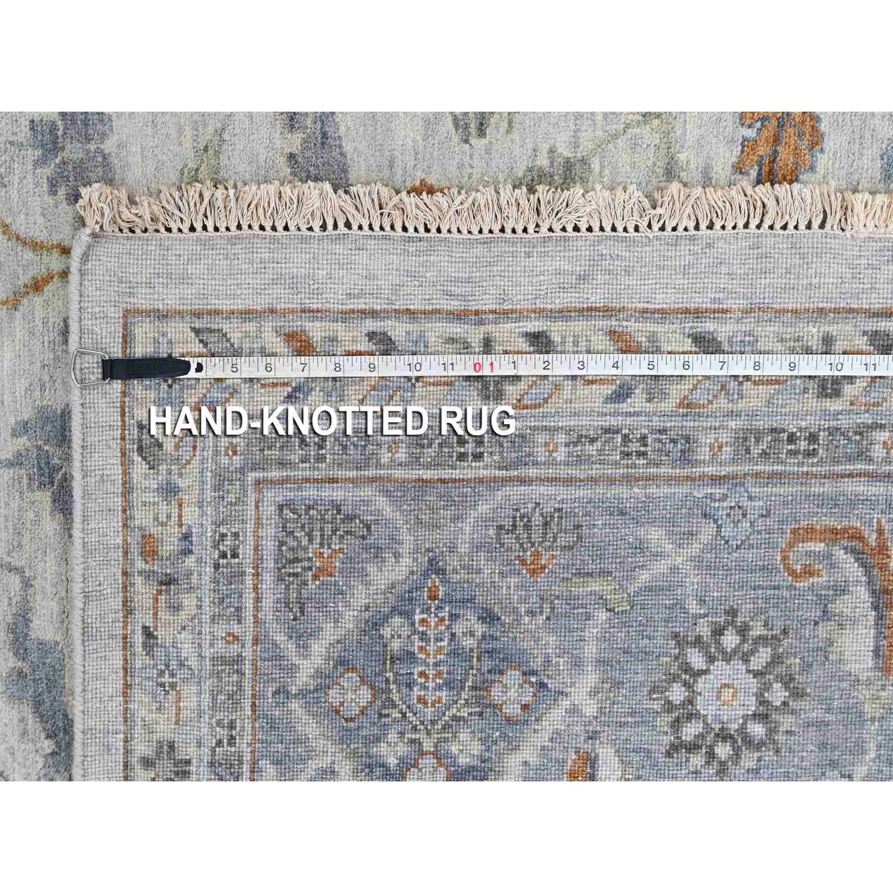 Oushak-And-Peshawar-Hand-Knotted-Rug-52310