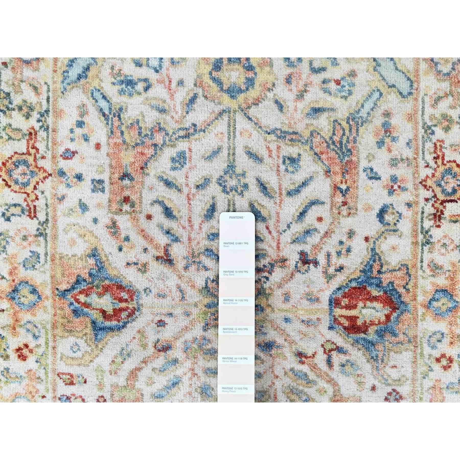Oushak-And-Peshawar-Hand-Knotted-Rug-52315