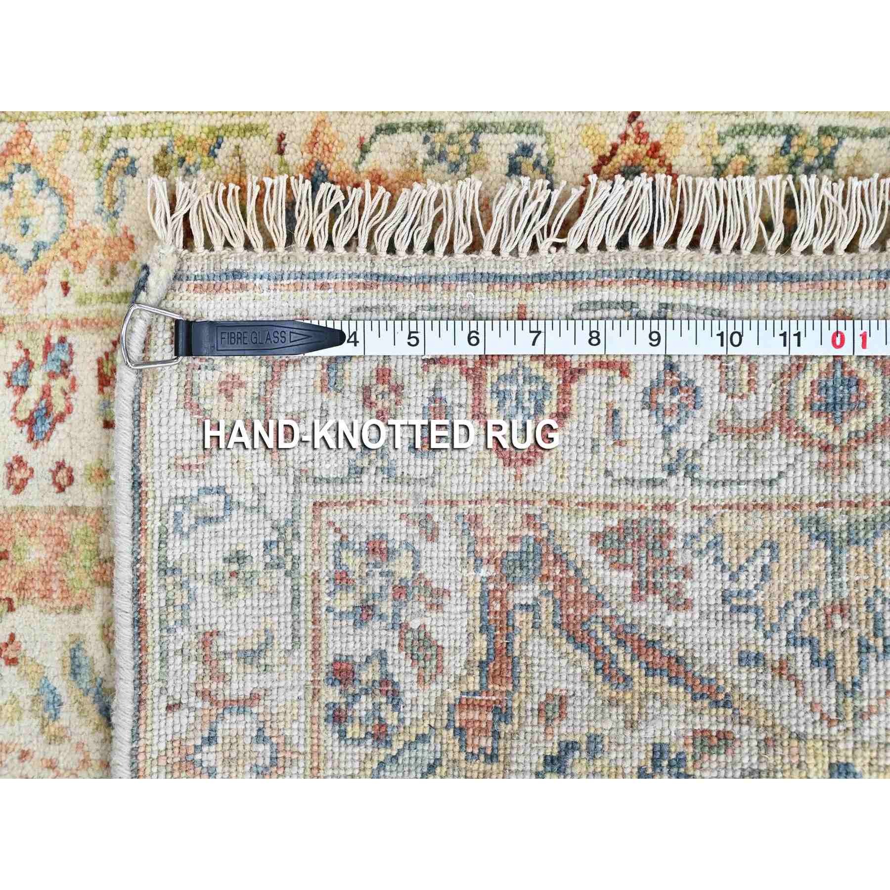 Oushak-And-Peshawar-Hand-Knotted-Rug-52315
