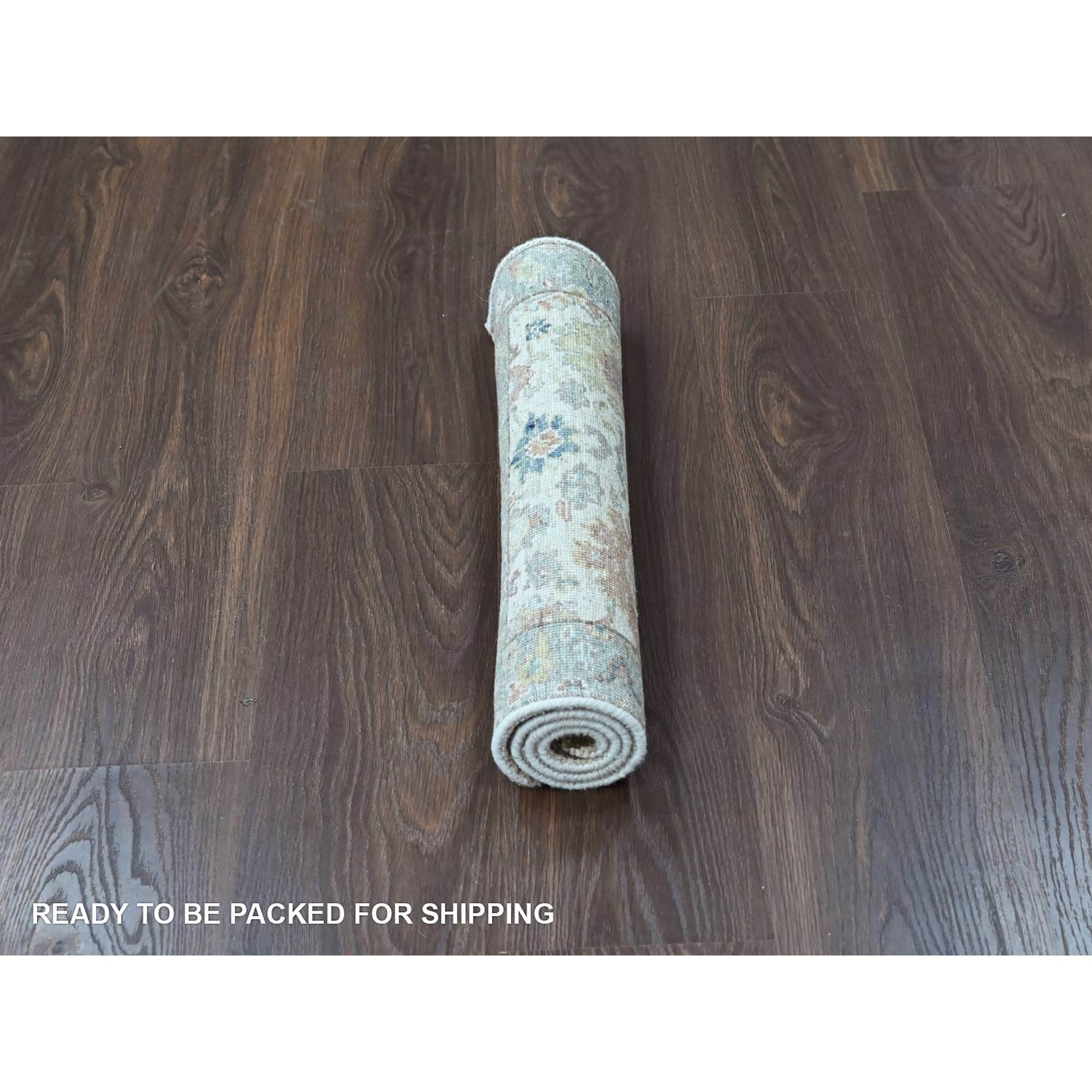 Oushak-And-Peshawar-Hand-Knotted-Rug-52320