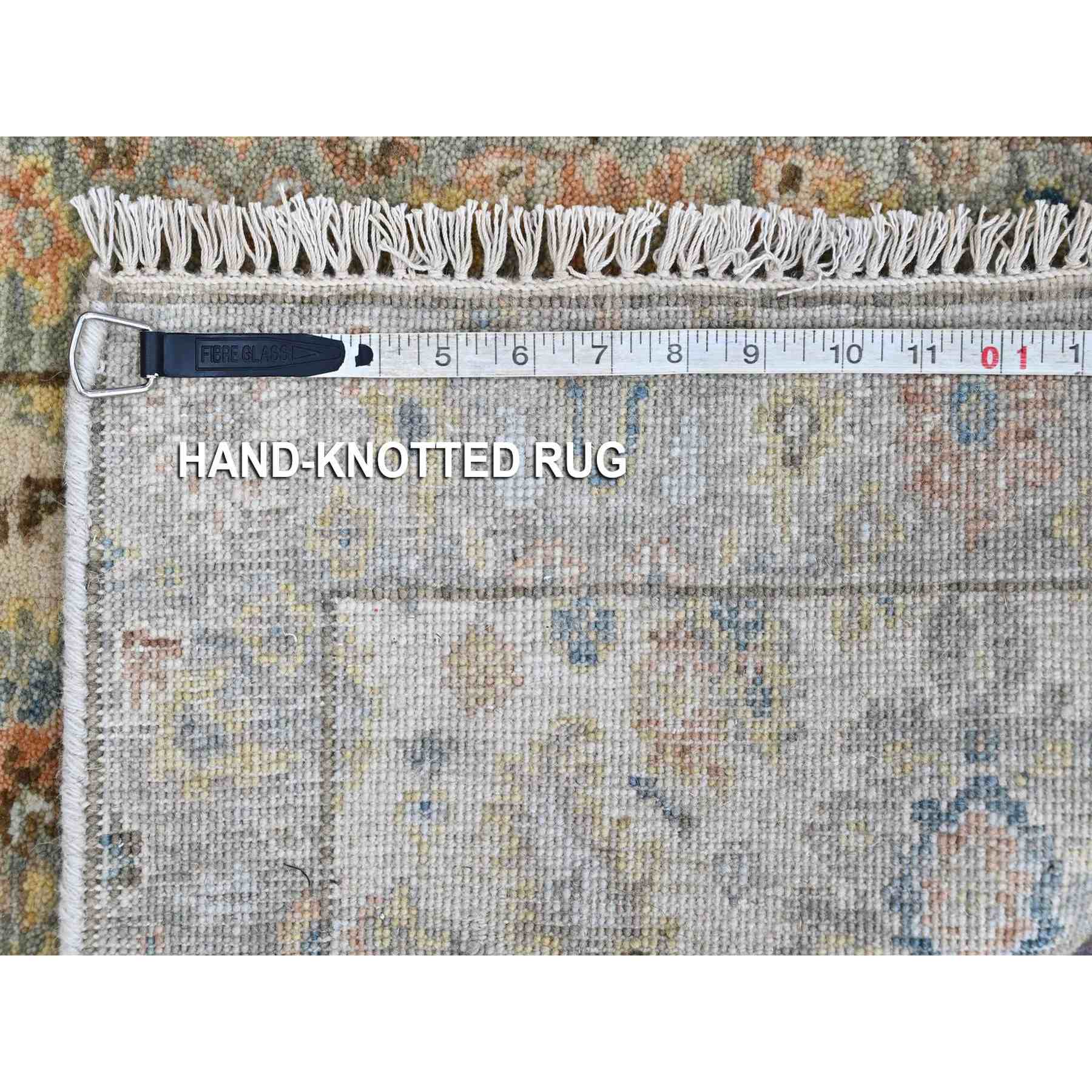 Oushak-And-Peshawar-Hand-Knotted-Rug-52320