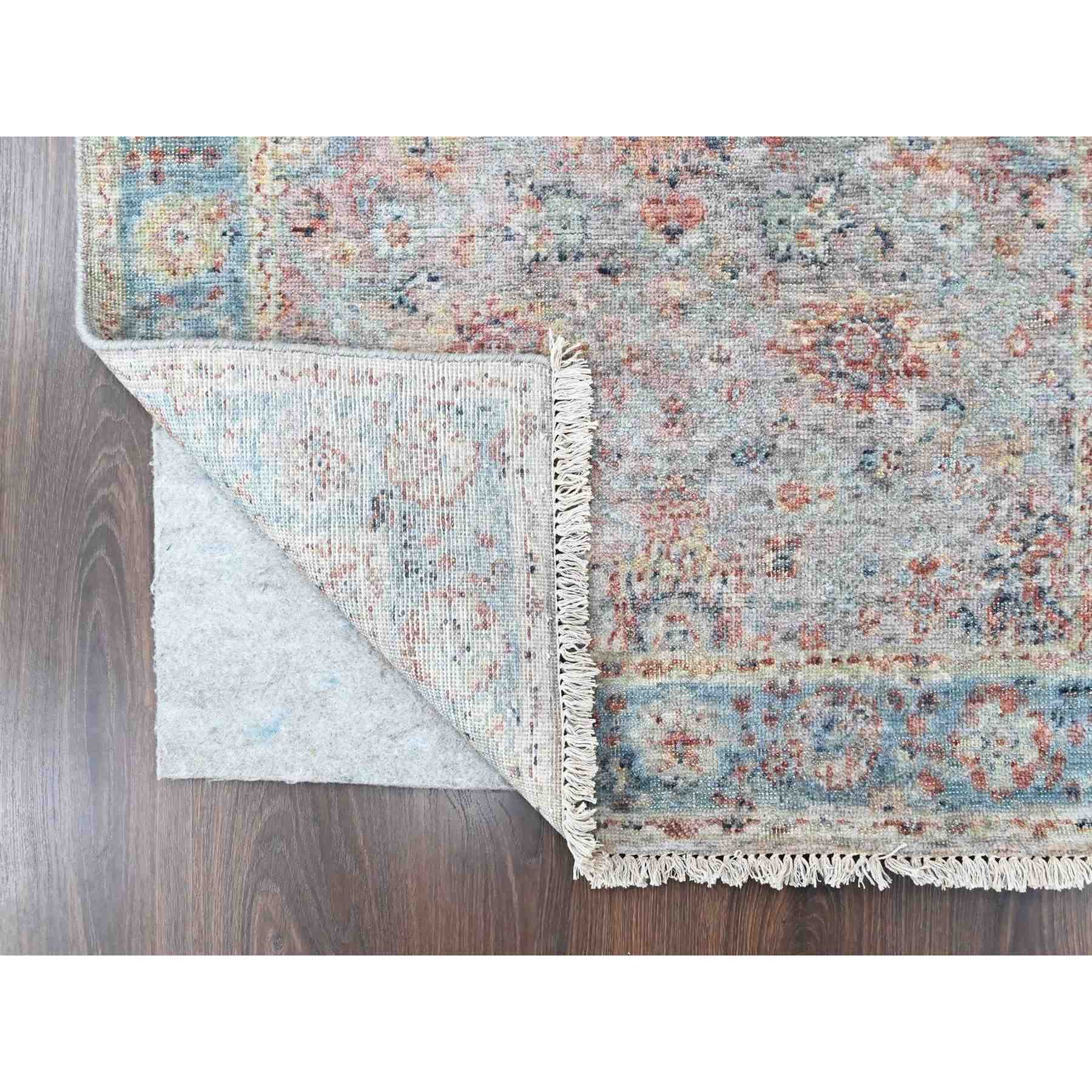 Oushak-And-Peshawar-Hand-Knotted-Rug-52330