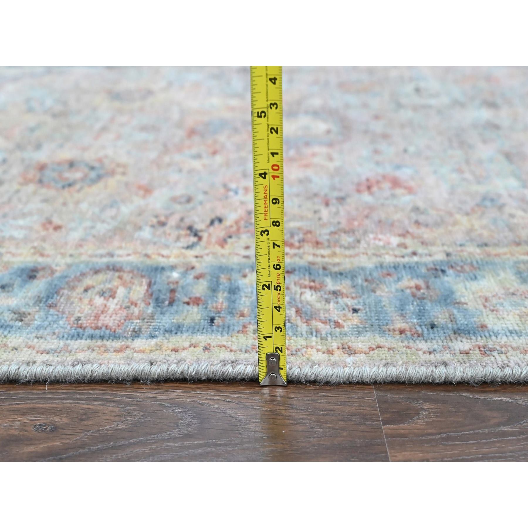 Oushak-And-Peshawar-Hand-Knotted-Rug-52330