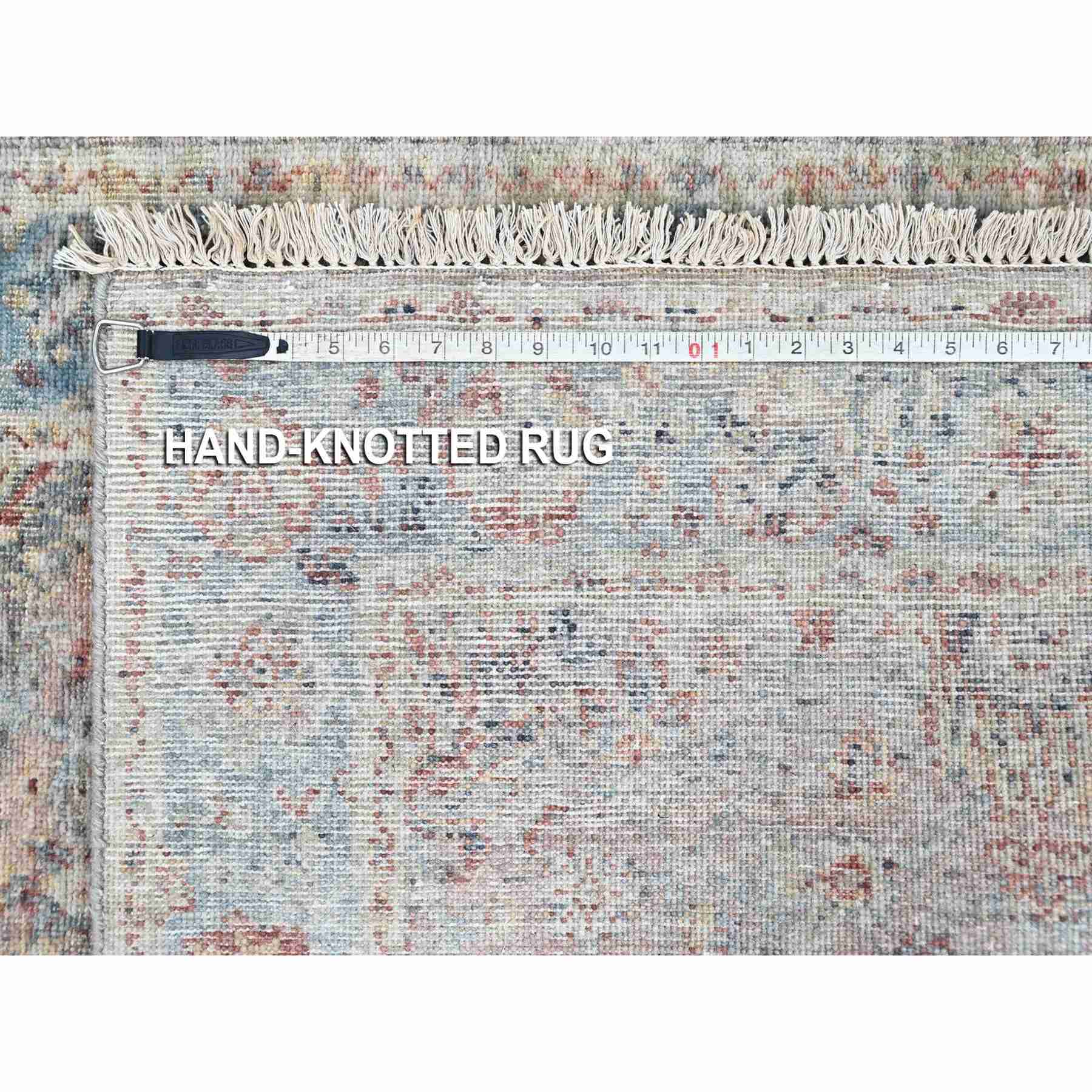 Oushak-And-Peshawar-Hand-Knotted-Rug-52330