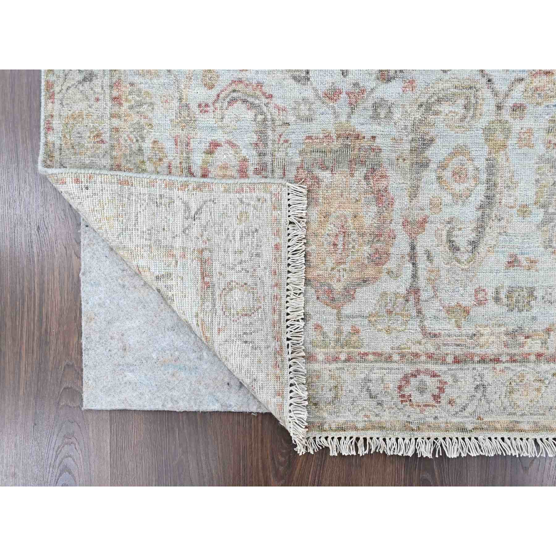 Oushak-And-Peshawar-Hand-Knotted-Rug-52335