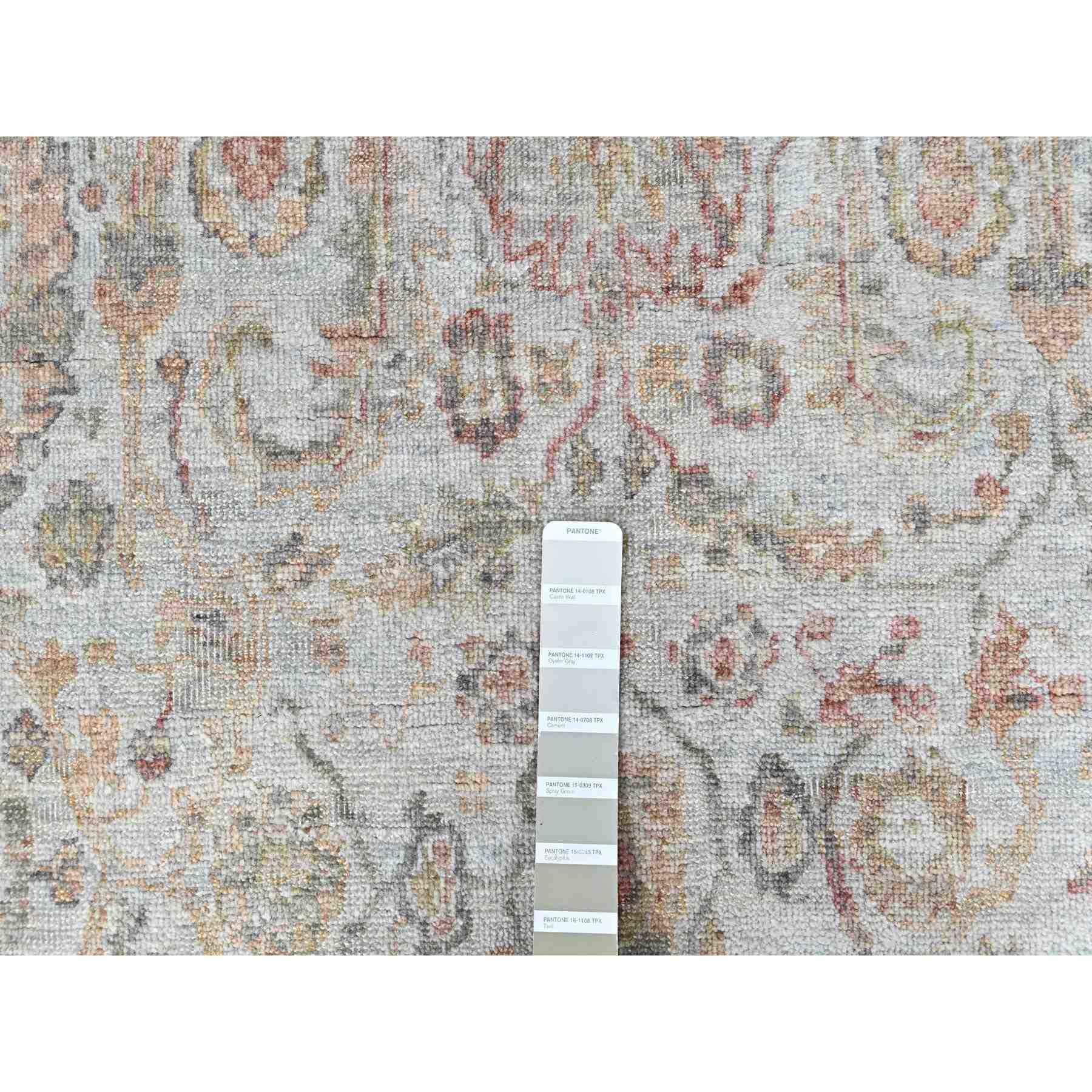 Oushak-And-Peshawar-Hand-Knotted-Rug-52335