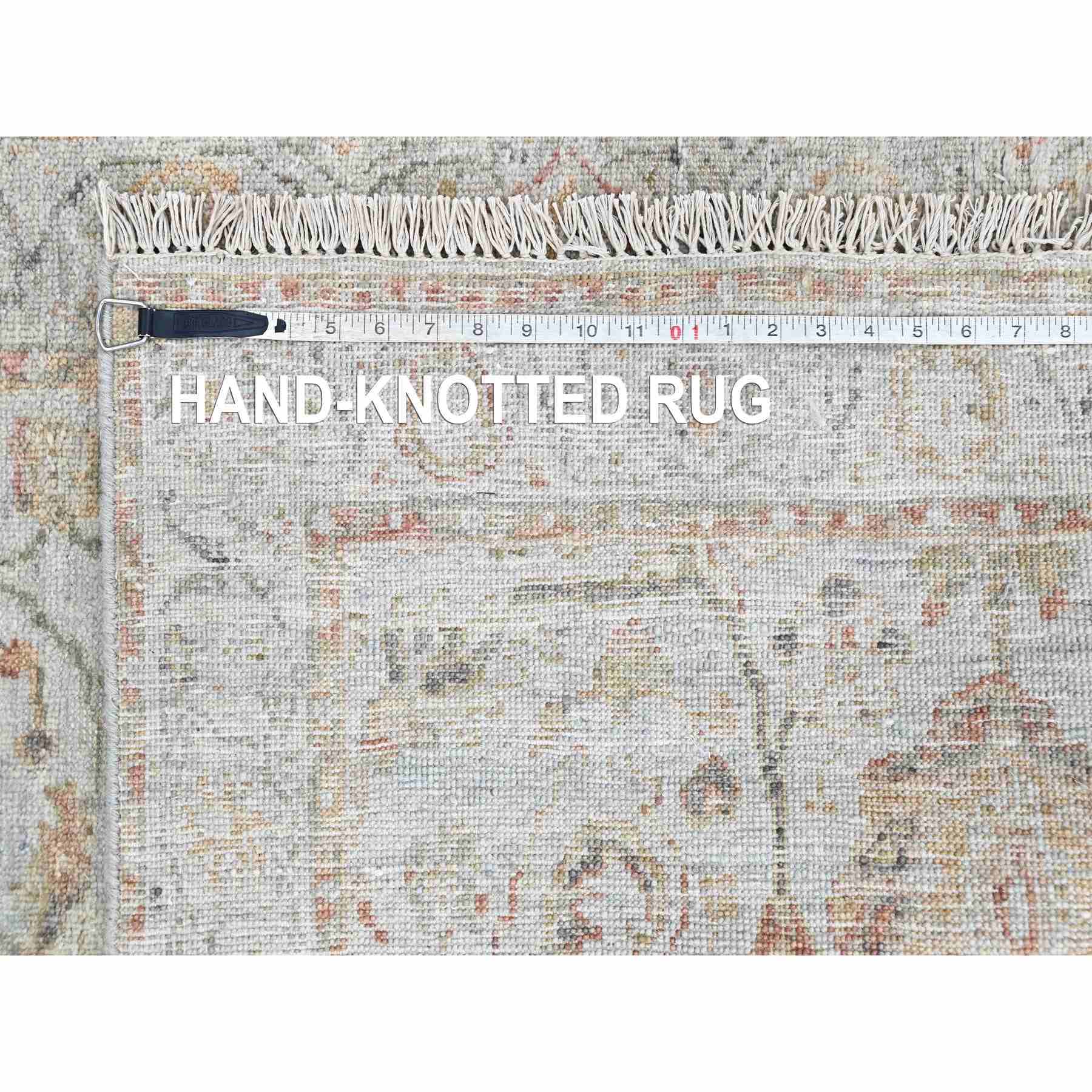 Oushak-And-Peshawar-Hand-Knotted-Rug-52335