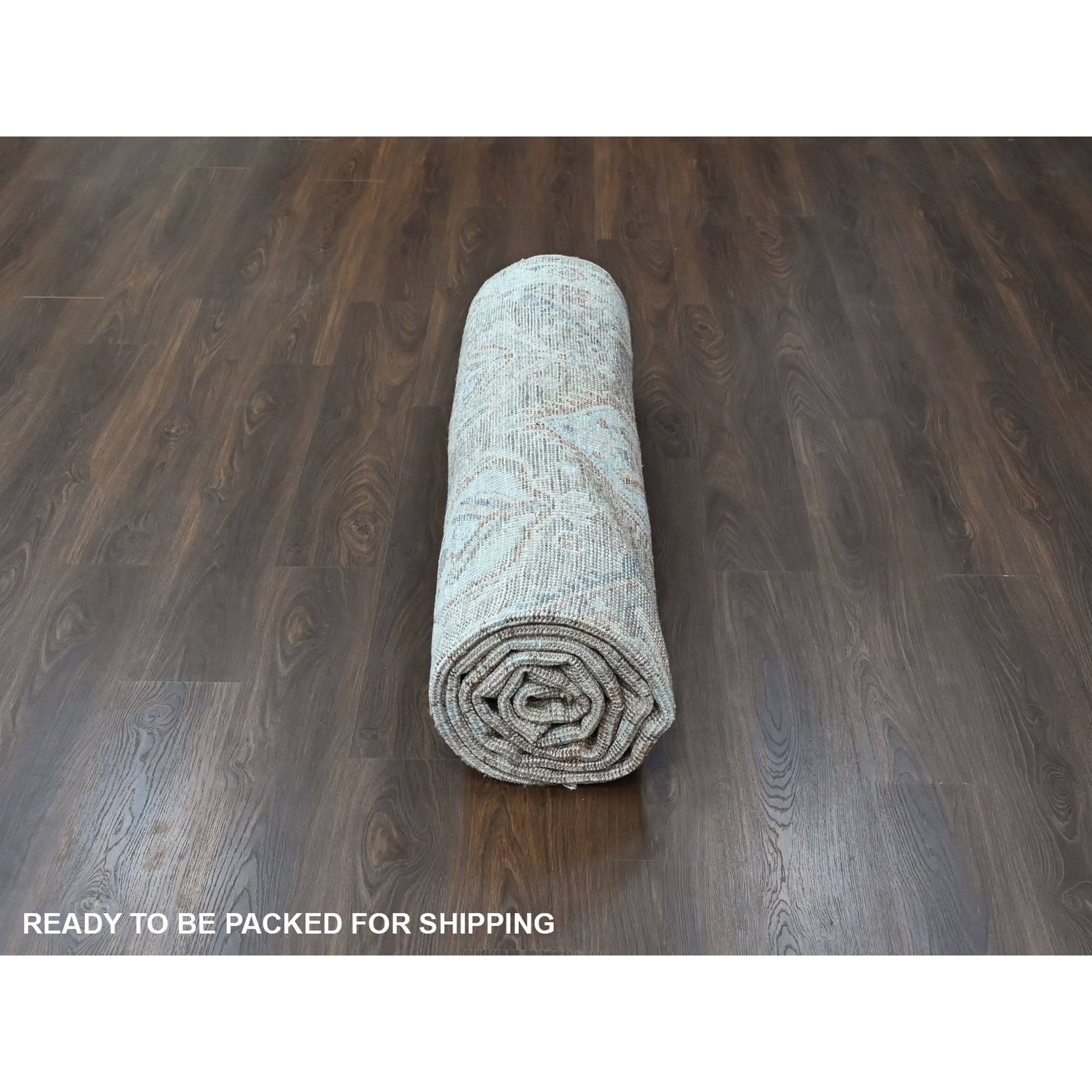 Oushak-And-Peshawar-Hand-Knotted-Rug-52355